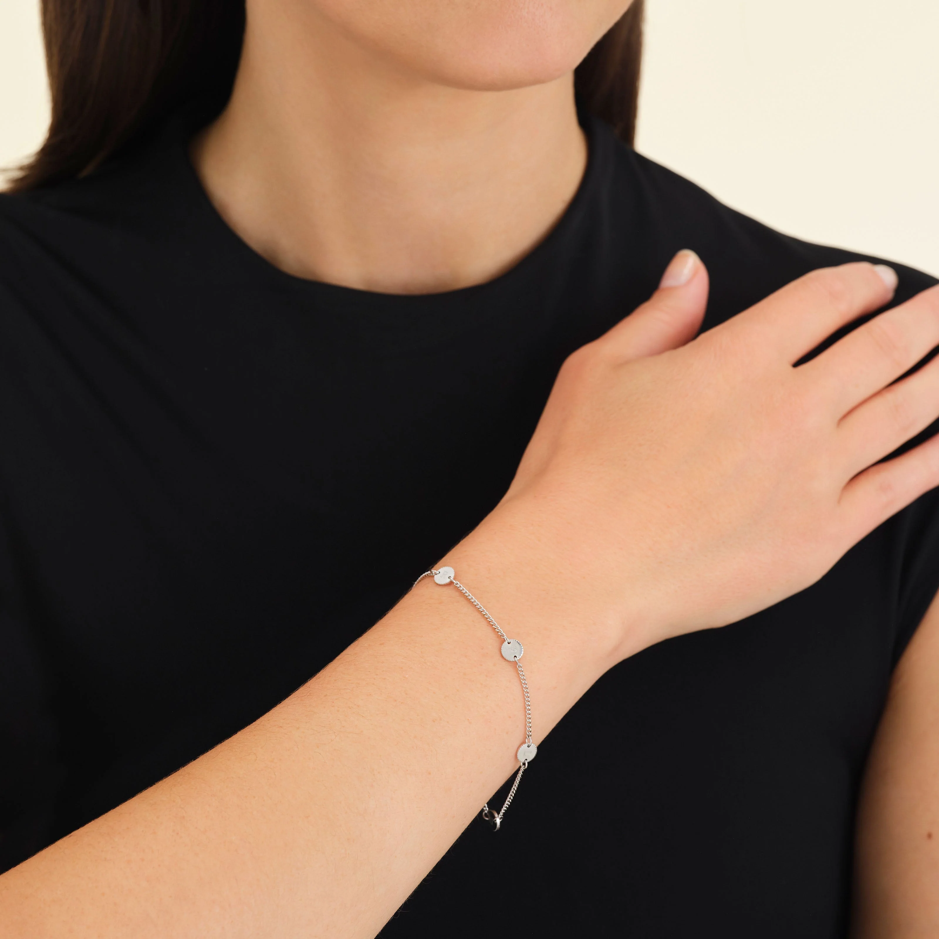 Bracelet 4 initiales - Image 8