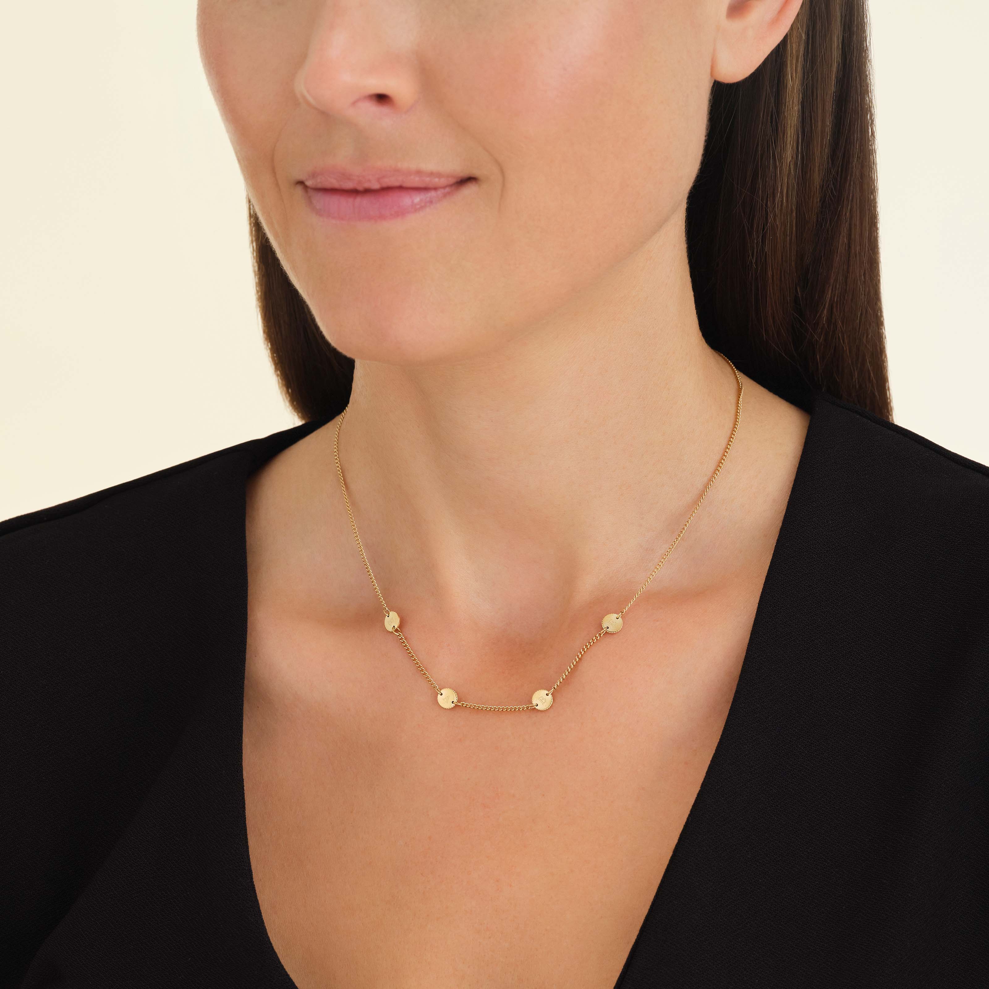 Collier 4 initiales - Image 8