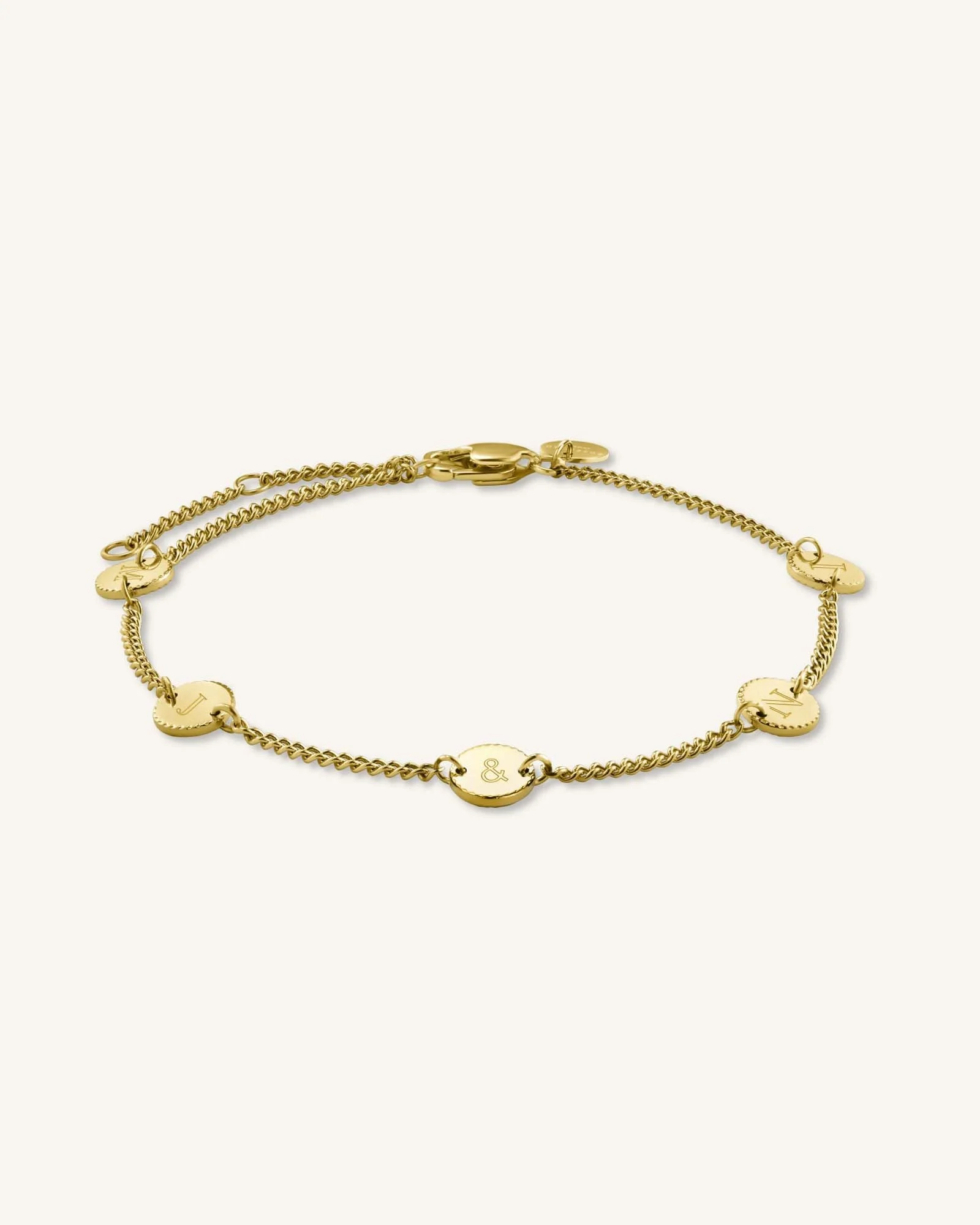 Bracelet 5 initiales - Image 4