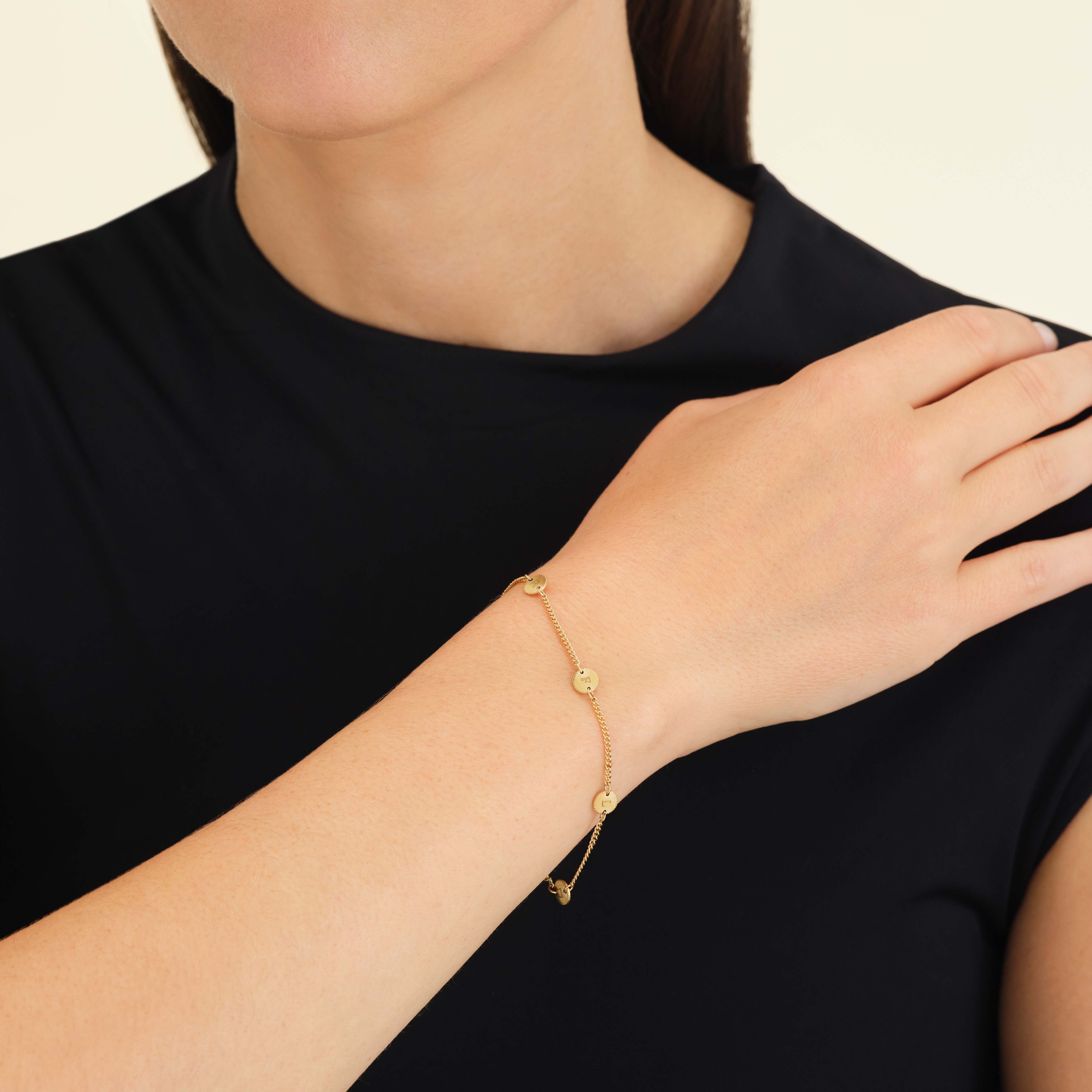 Bracelet 5 initiales - Image 8