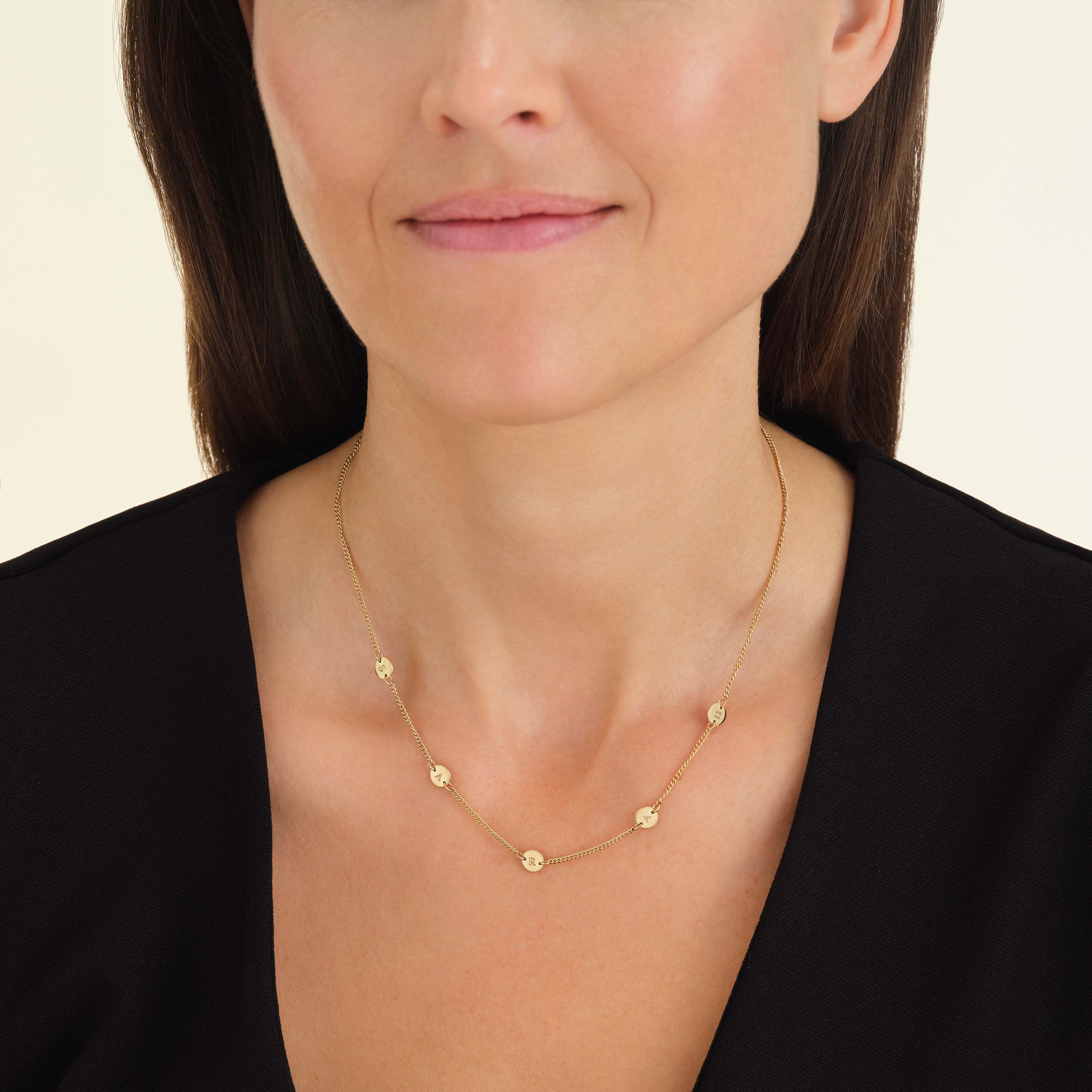 Collier 5 initiales - Image 8