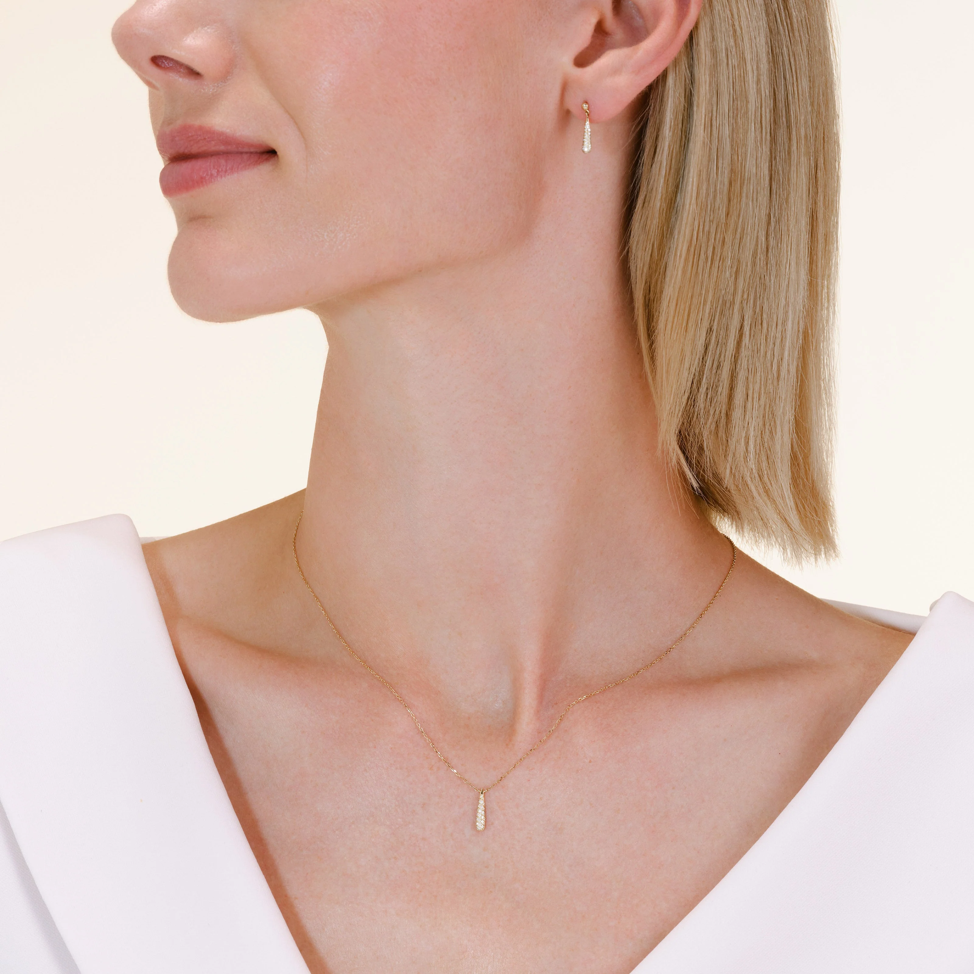 Aurora Pave Earrings - Image 2