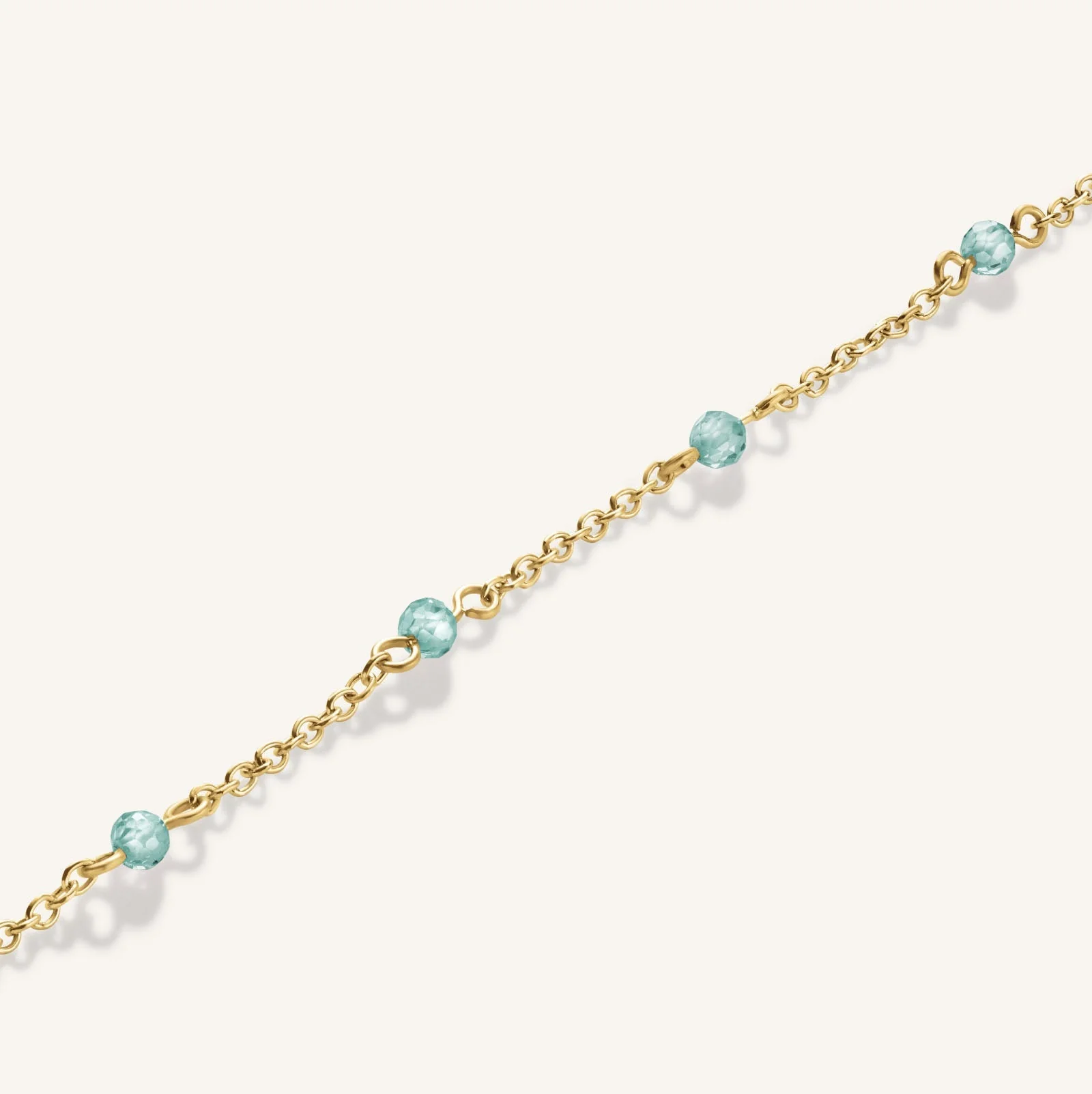 Bracelet en pierre bleu - Image 3