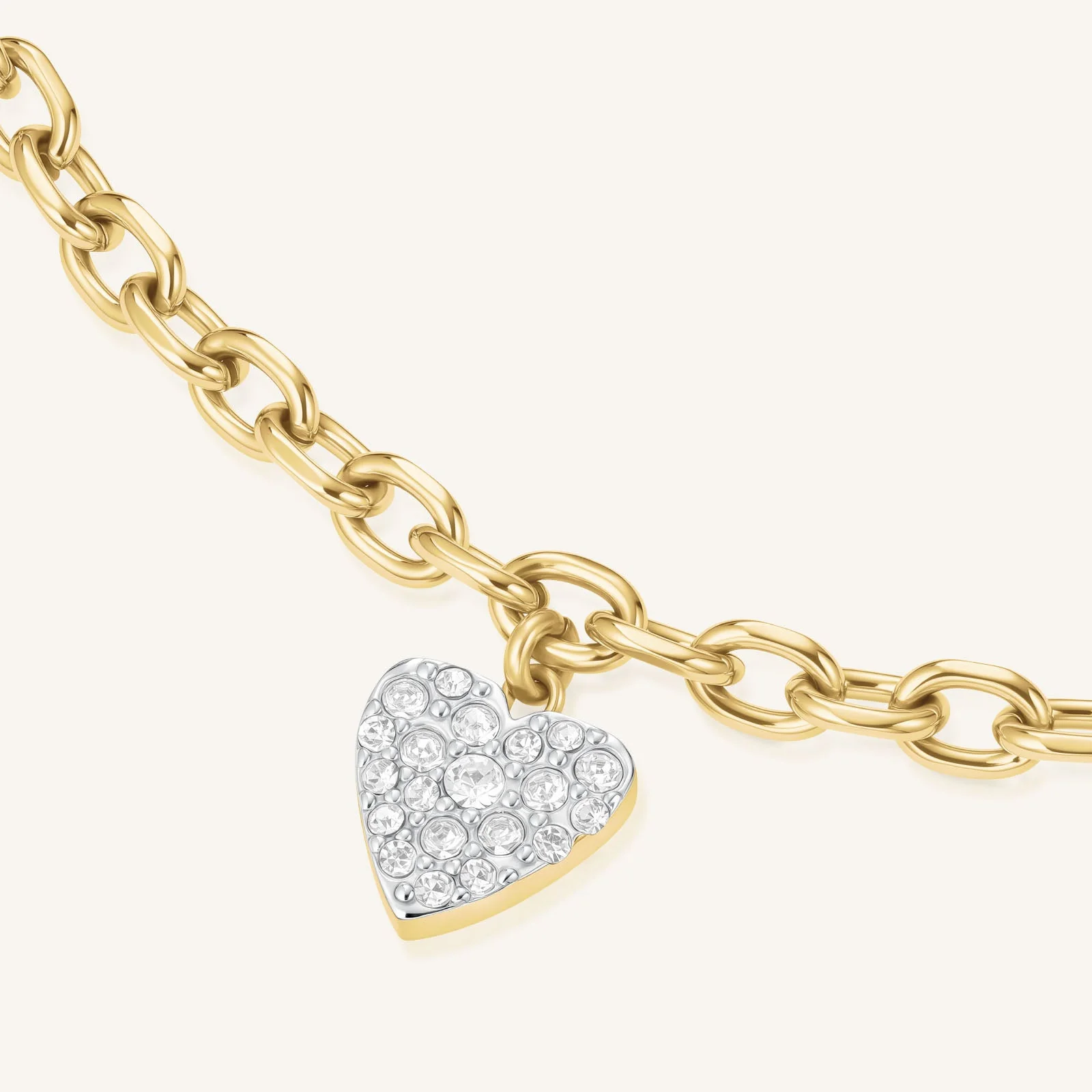 Bracelet Cœur Épais - Image 3