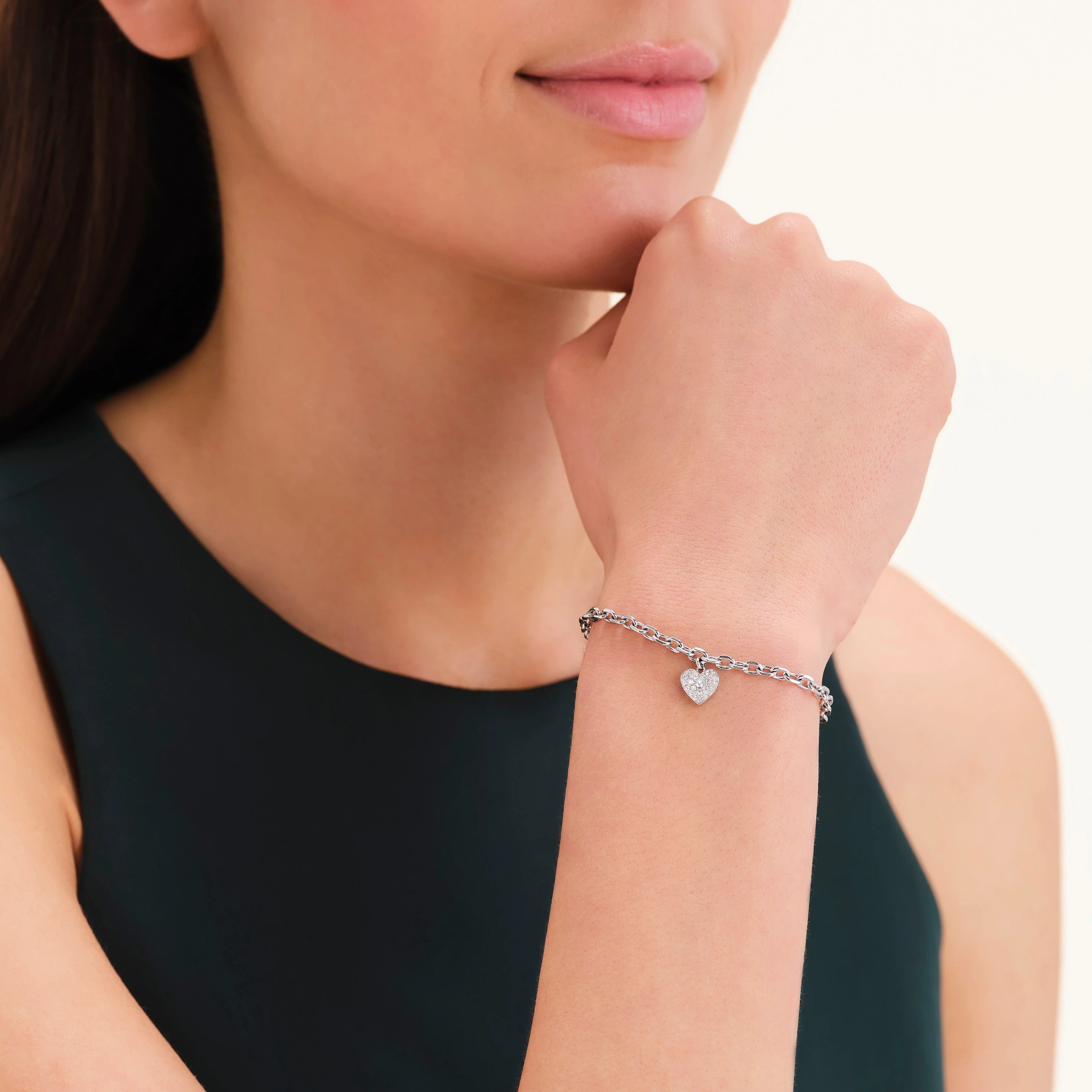Bracelet Cœur Épais - Image 7
