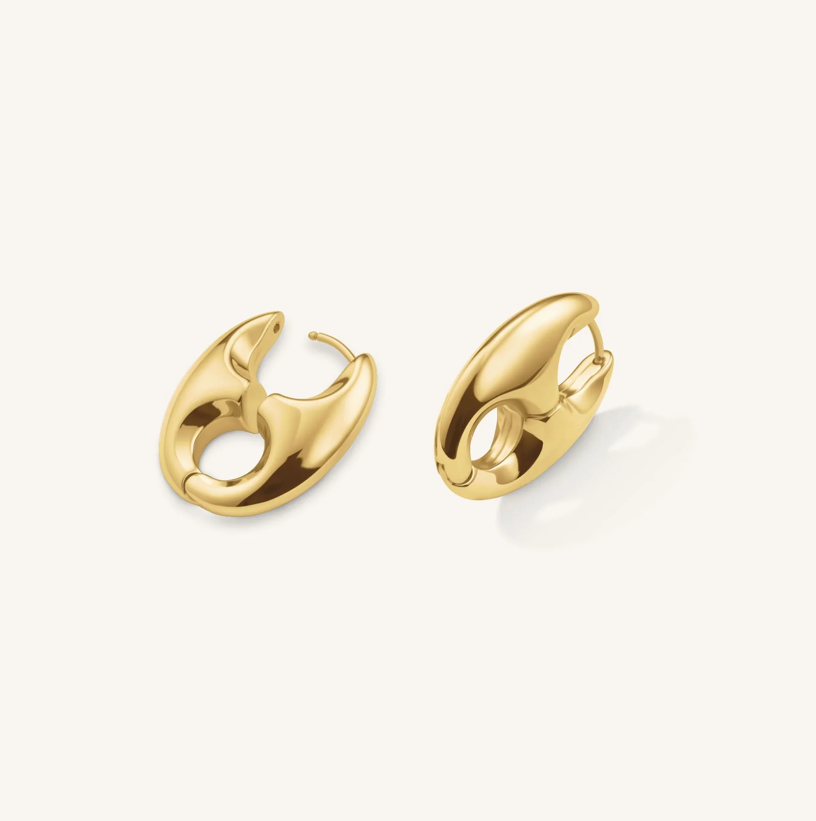 Boucles d’oreilles Grain de Café - Image 3