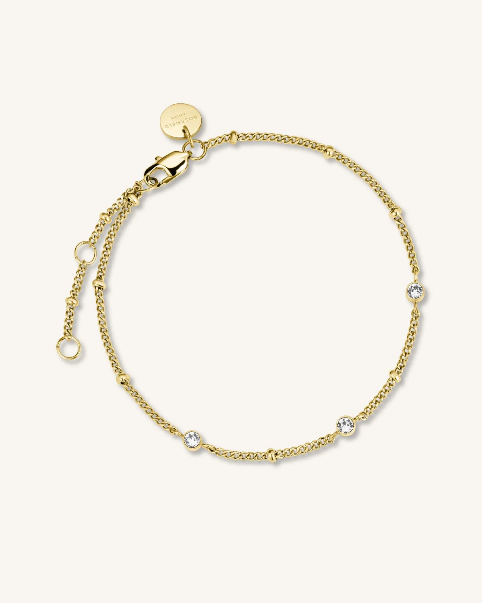 Bracelet Cristaux Or - Image 2