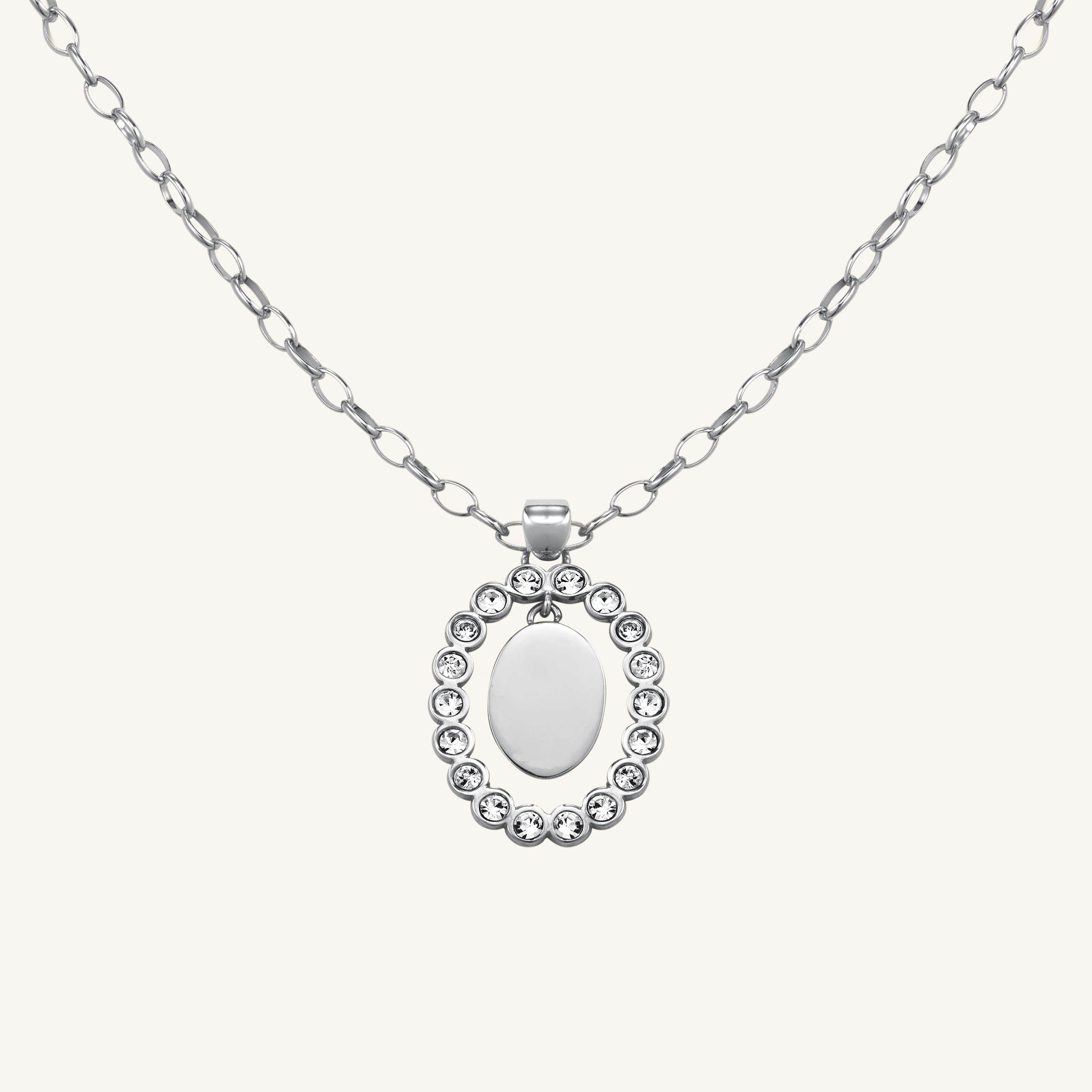 Collier Pendentif Ovale - Image 3