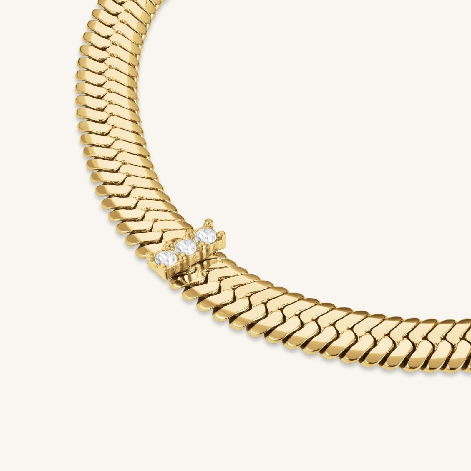 Bracelet Serpent large cristal - Image 3