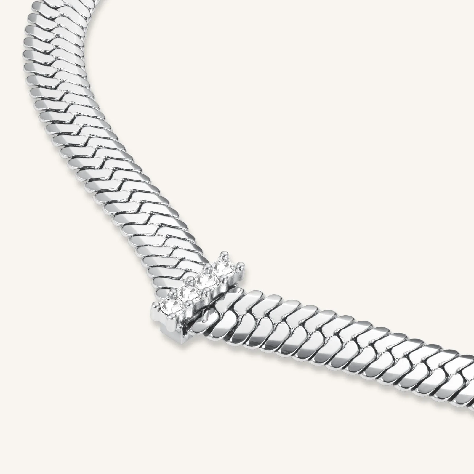 Collier Serpent large cristal - Image 11