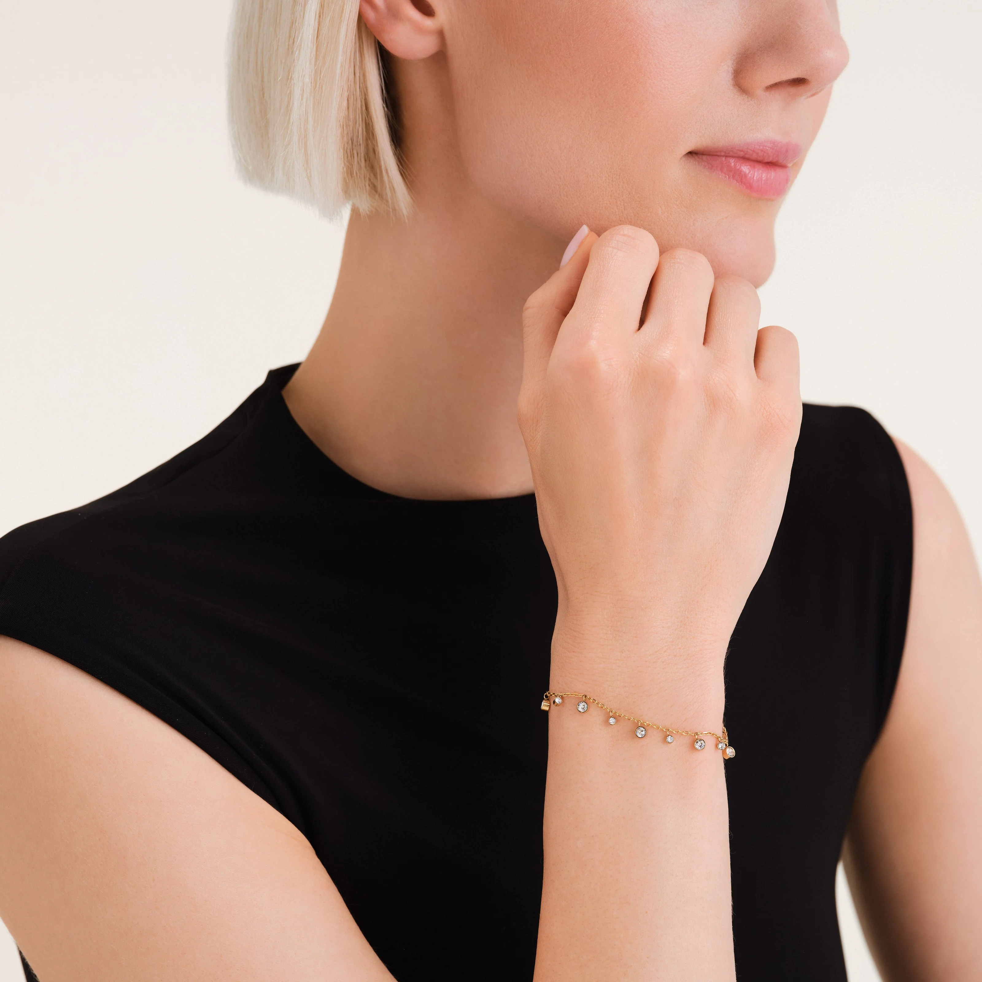 Bracelet Breloques Cristaux - Image 2