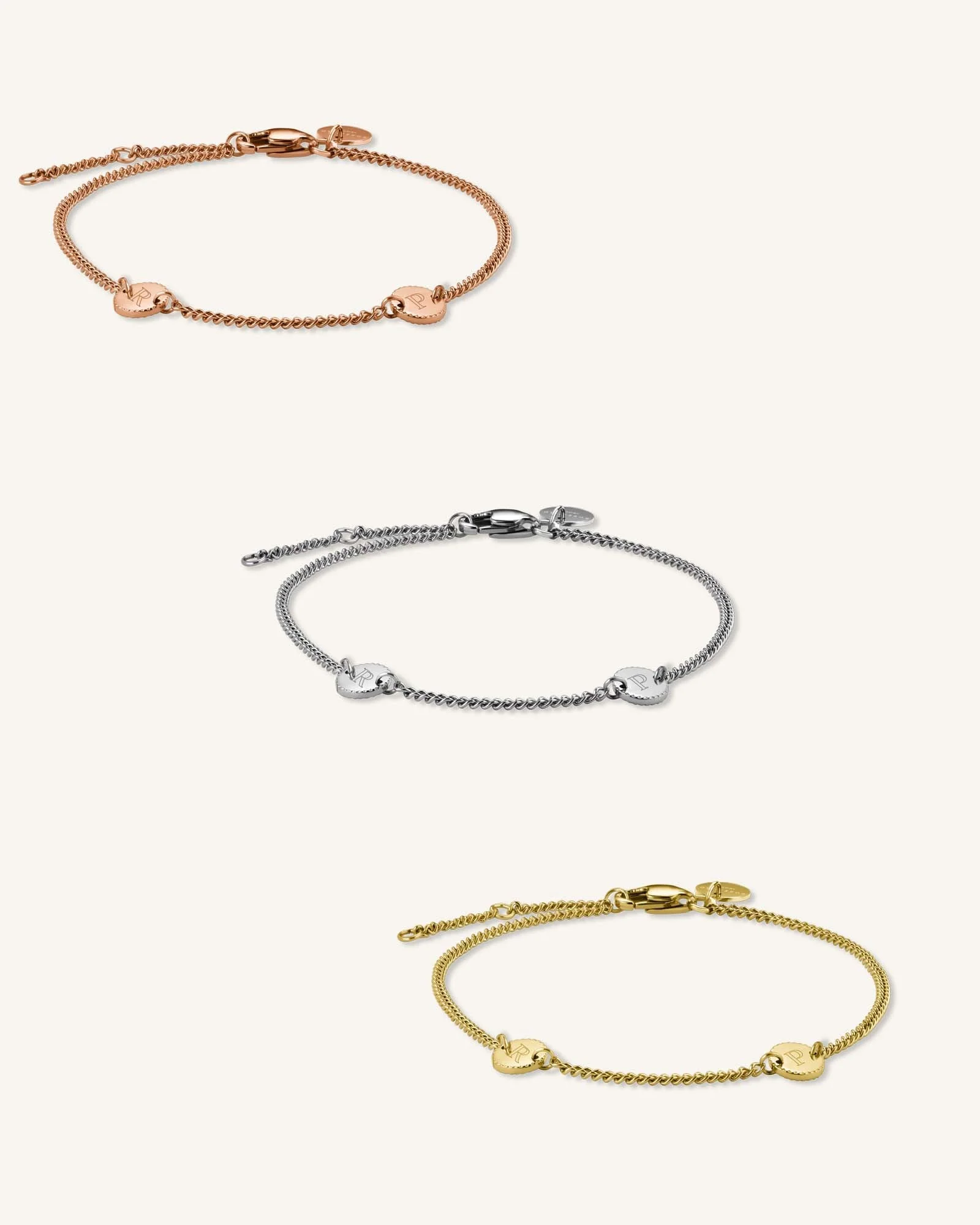 Bracelet 2 initiales - Image 7