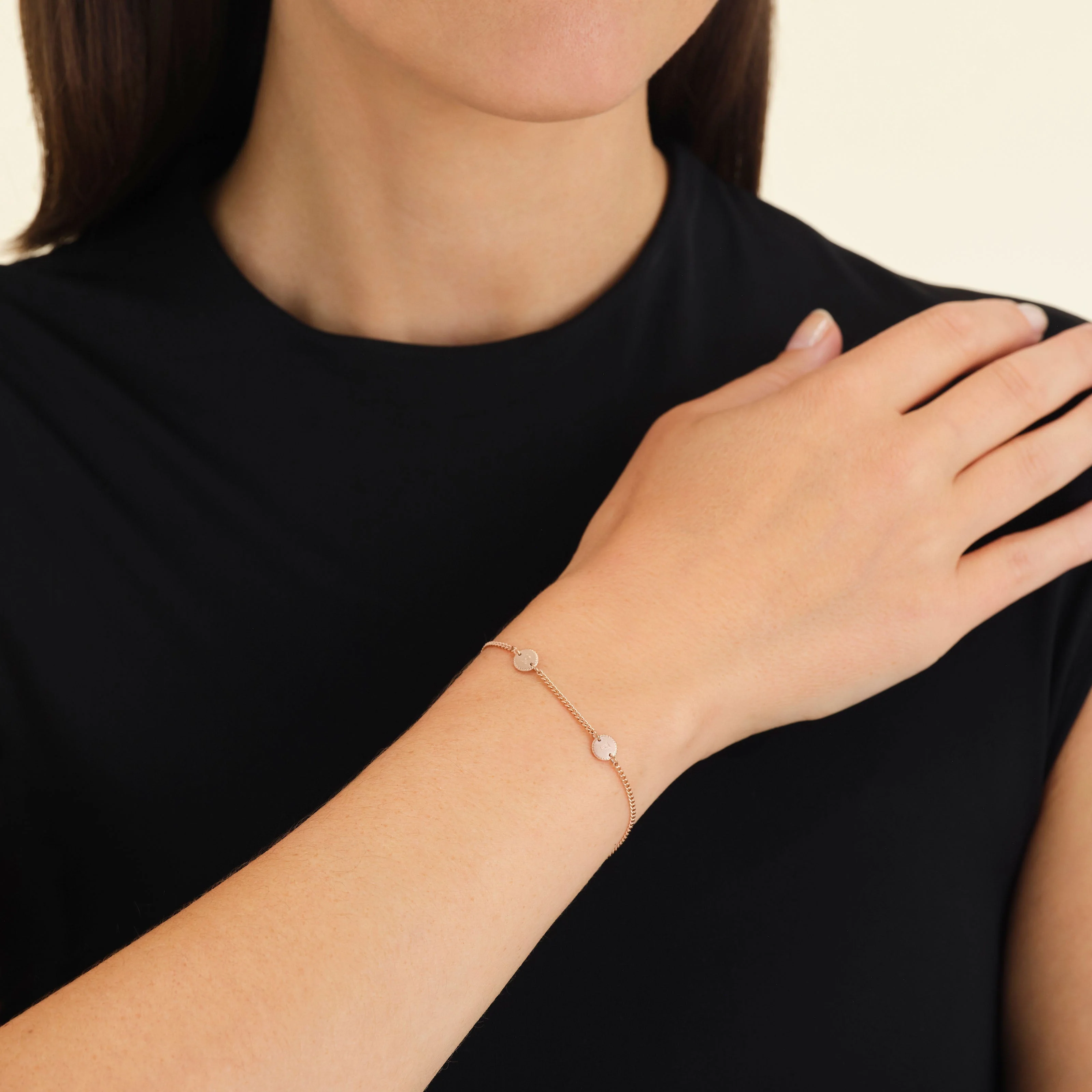 Bracelet 2 initiales - Image 9