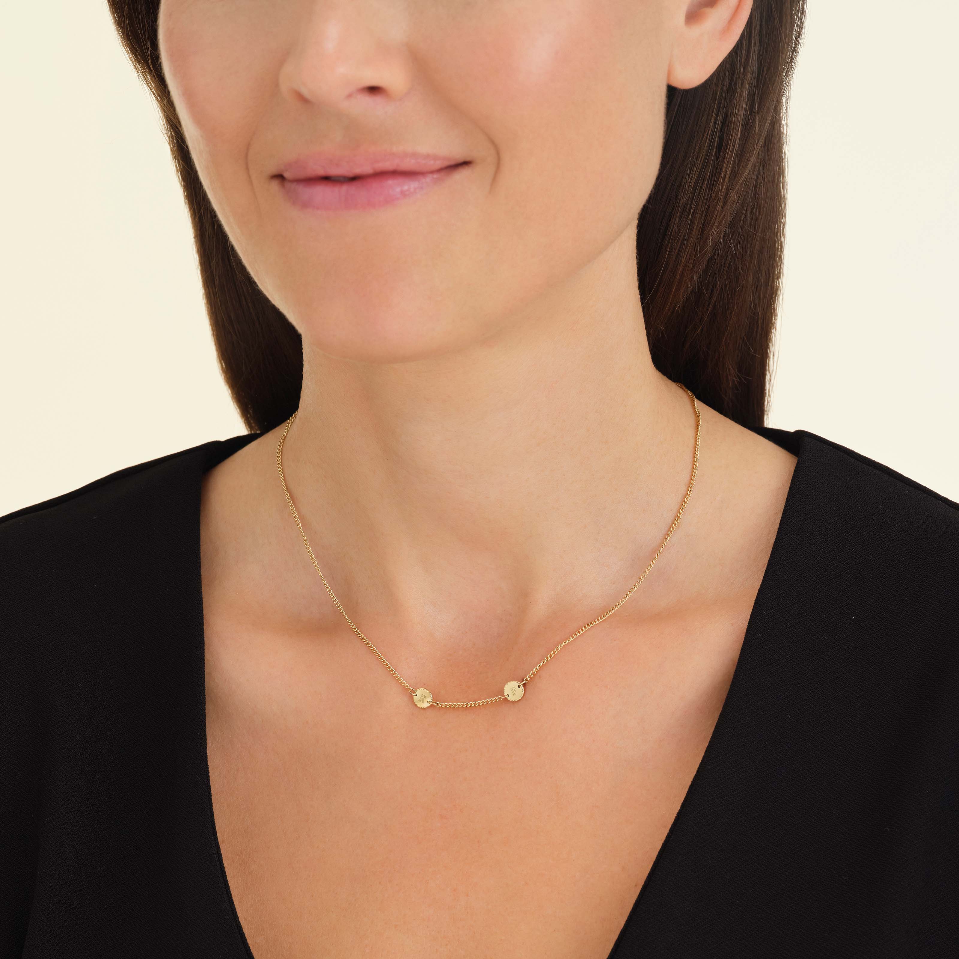 Collier 2 initiales - Image 8