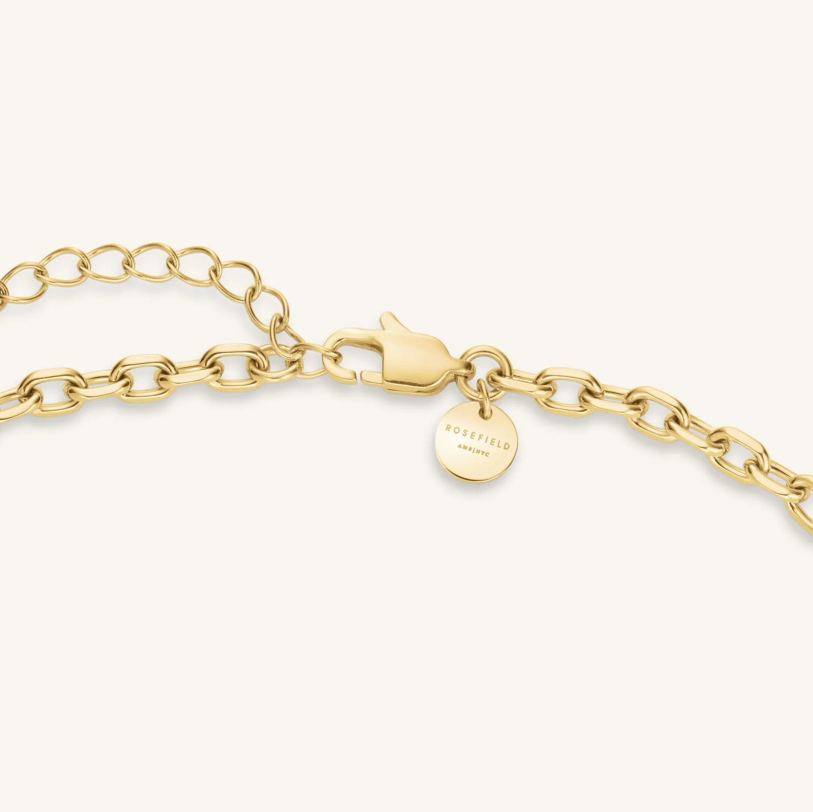 Collier pendentif goutte bicolore - Image 5