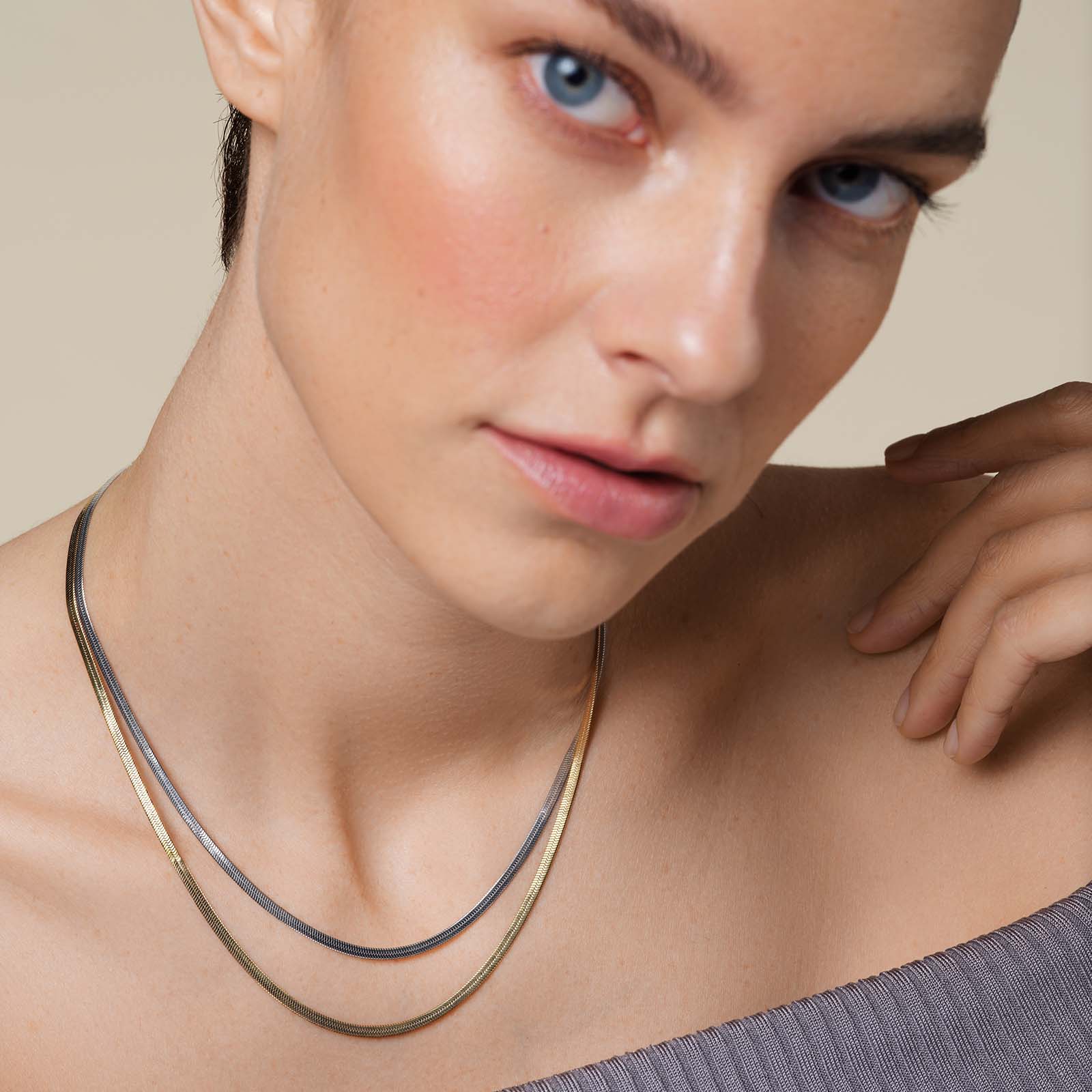 Collier Double Serpent - Image 3