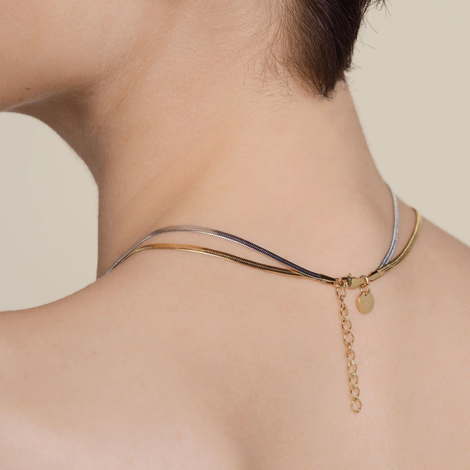 Collier Double Serpent - Image 4