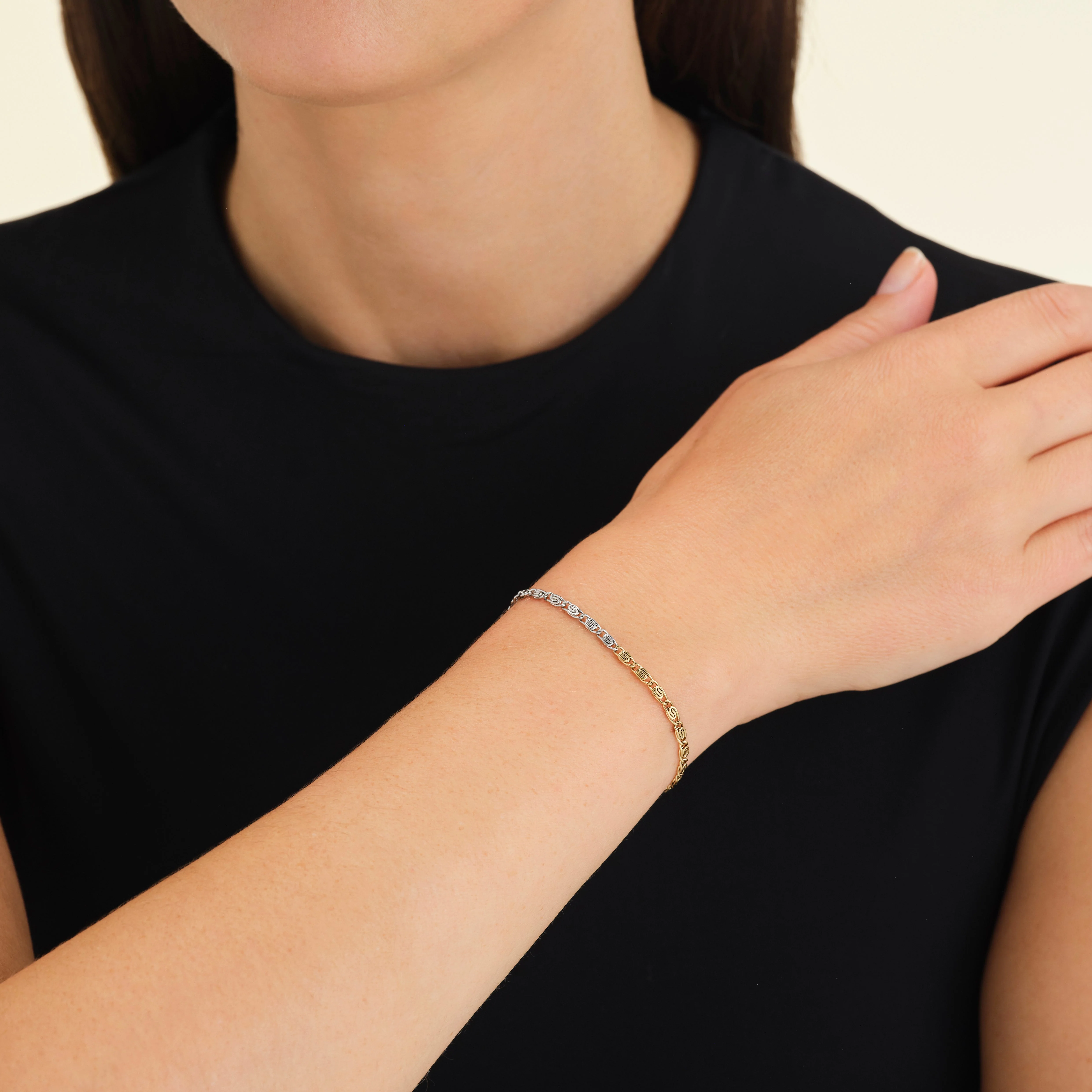 Duotone Spirale Bracelet - Image 2