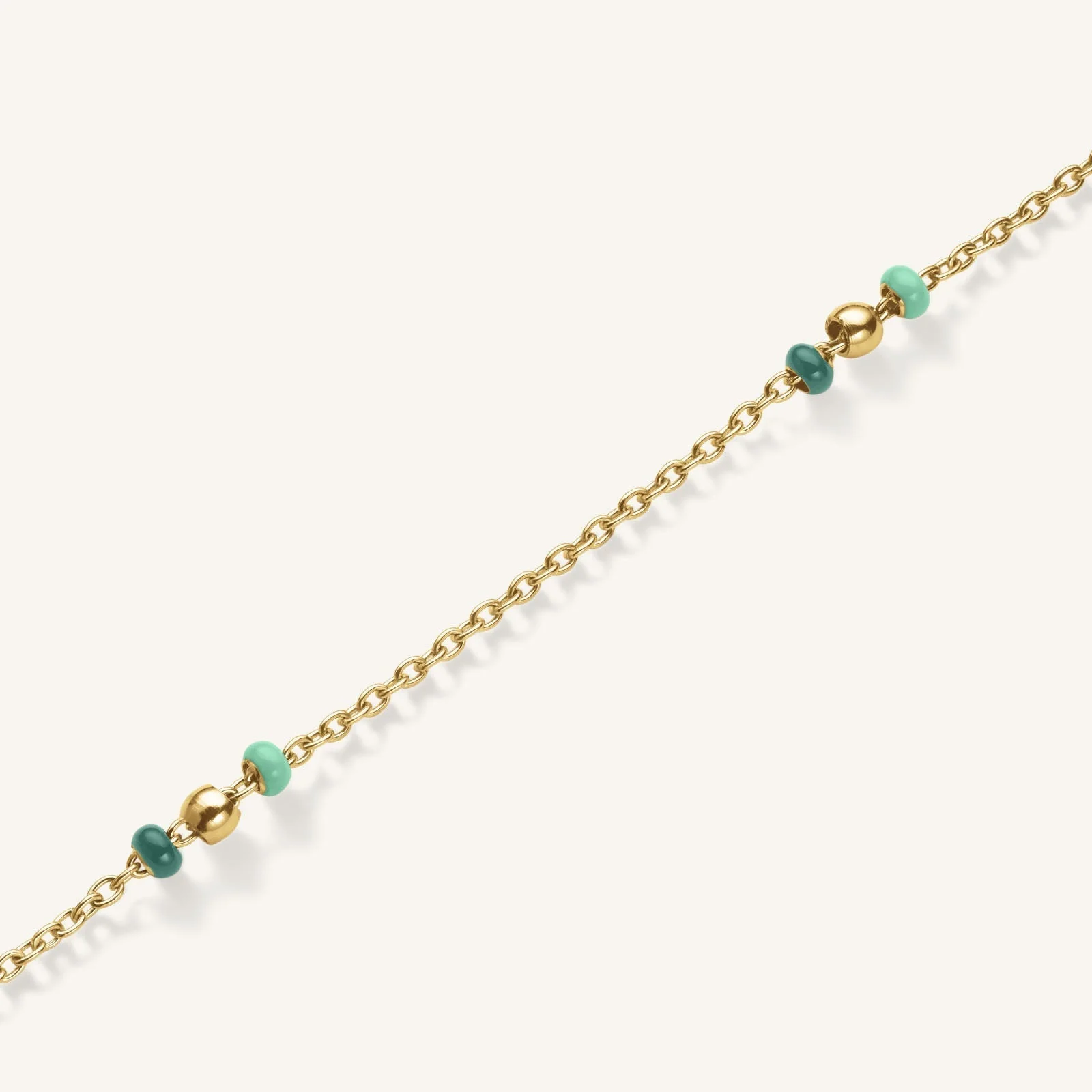 Collier Perles Émeraude - Image 3