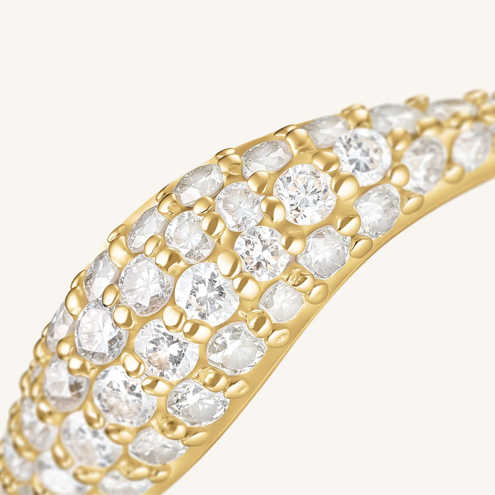 Eterna Pave Hoops - Image 6