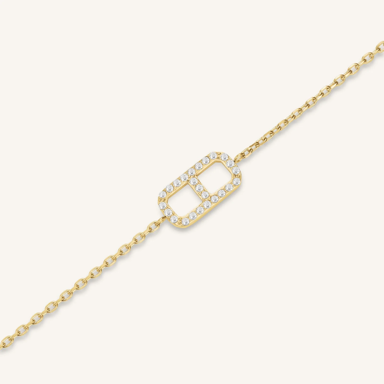 Bracelet fin octogonal - Image 3