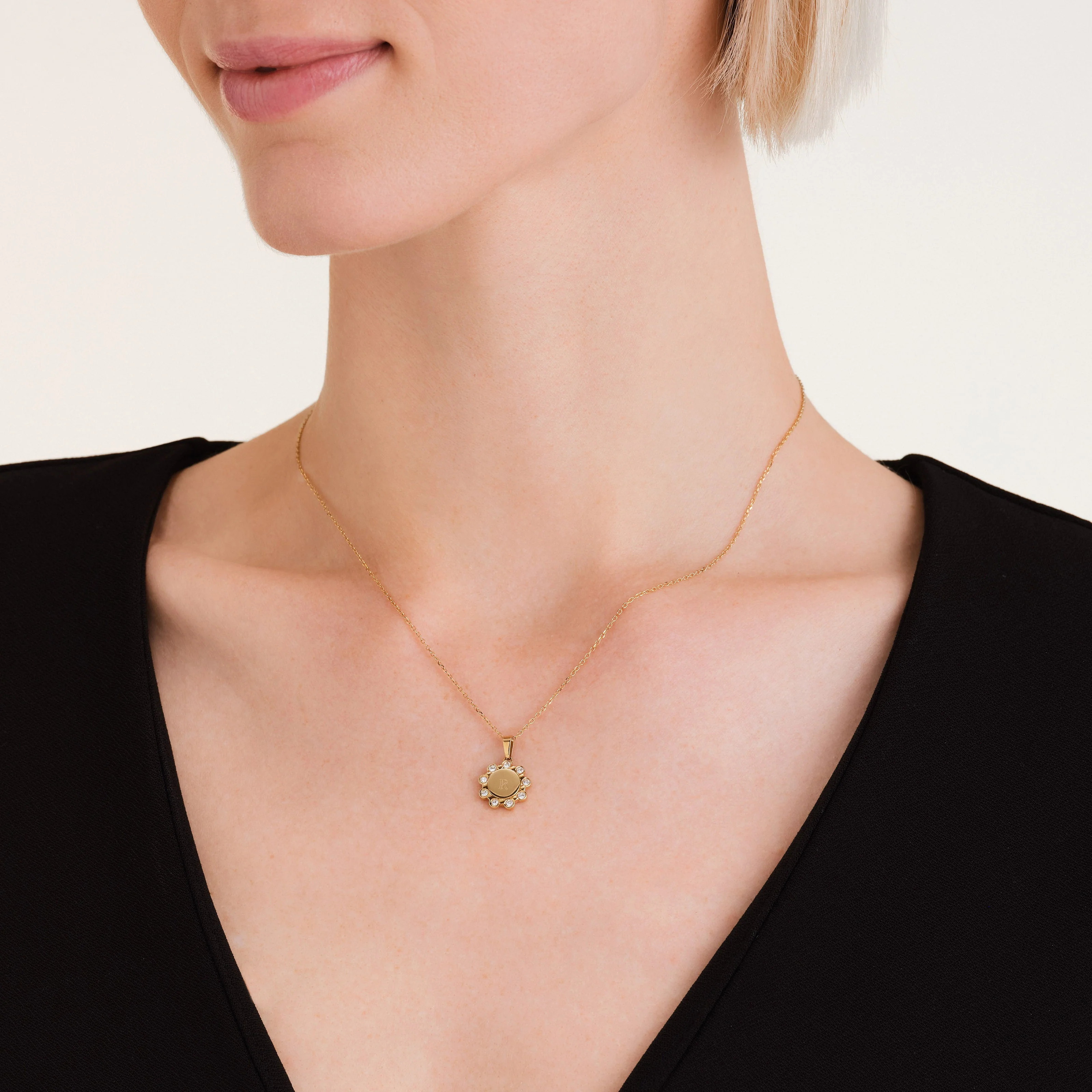 Collier Pendentif Fleur - Image 5