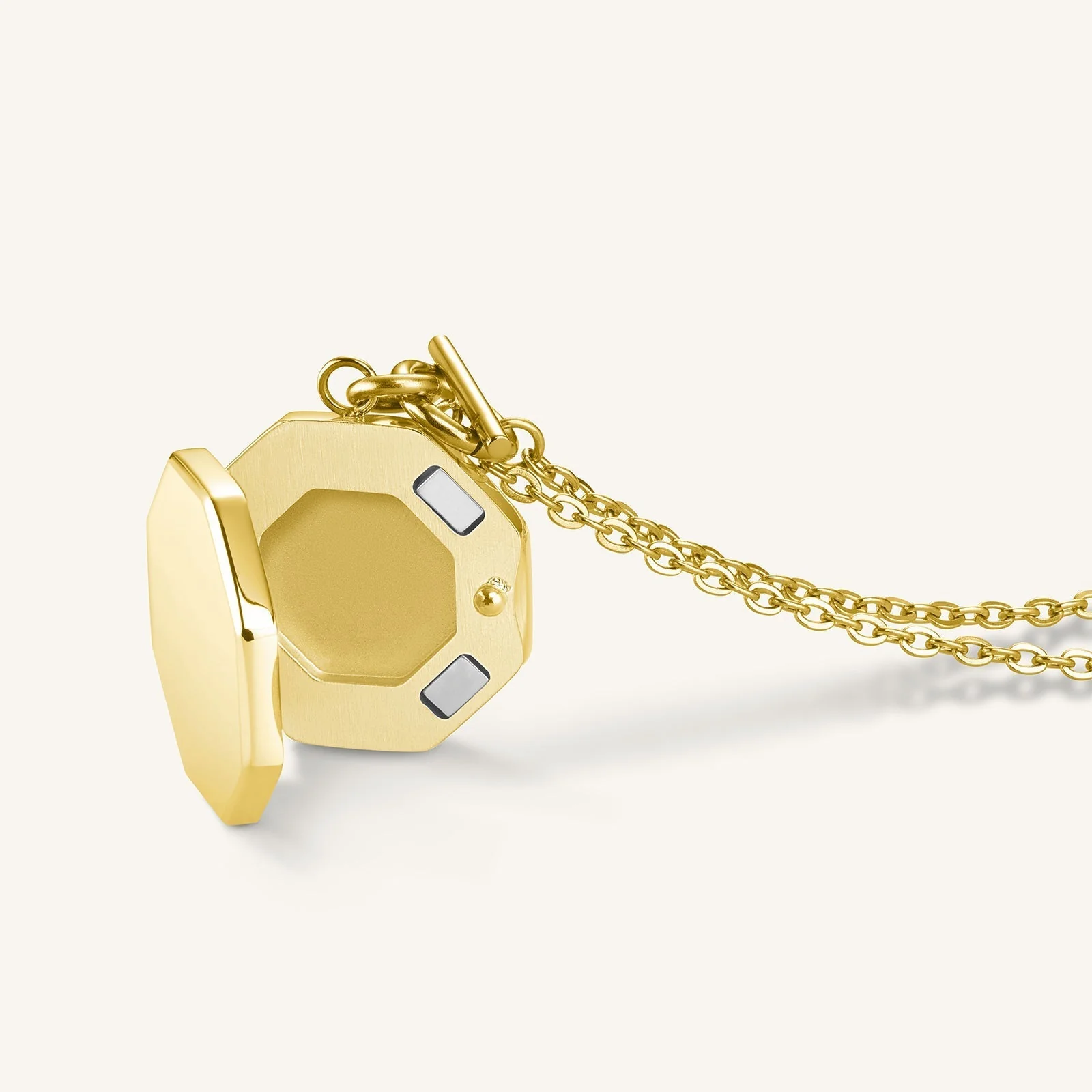 Collier Médaillon Géométrique - Image 3