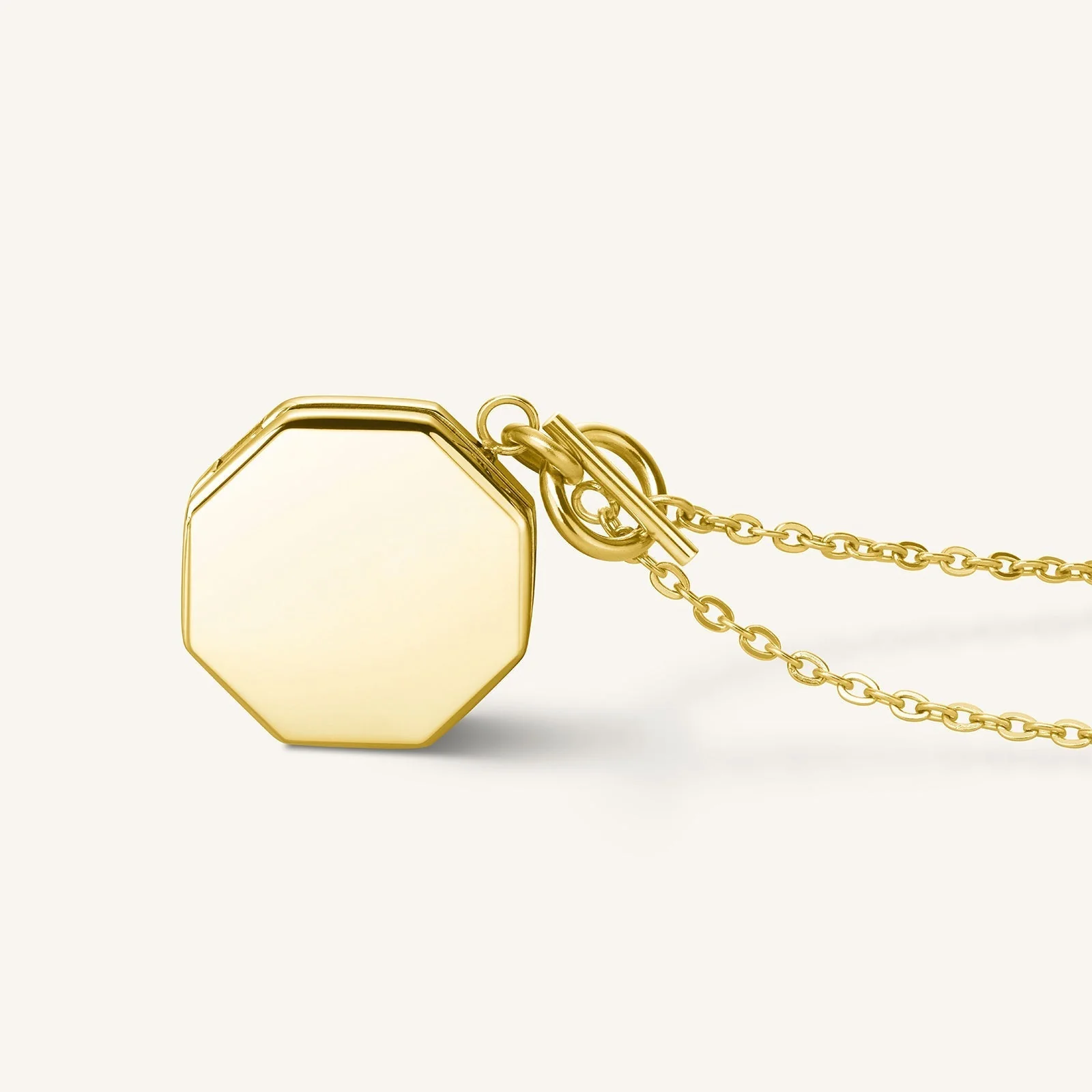 Collier Médaillon Géométrique - Image 4