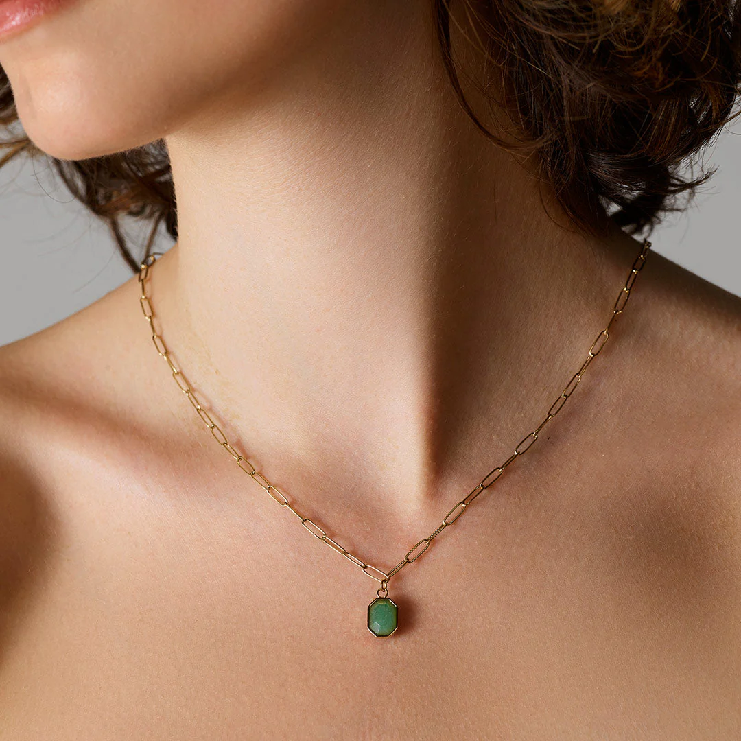 Collier Pierre Géométrique - Image 3