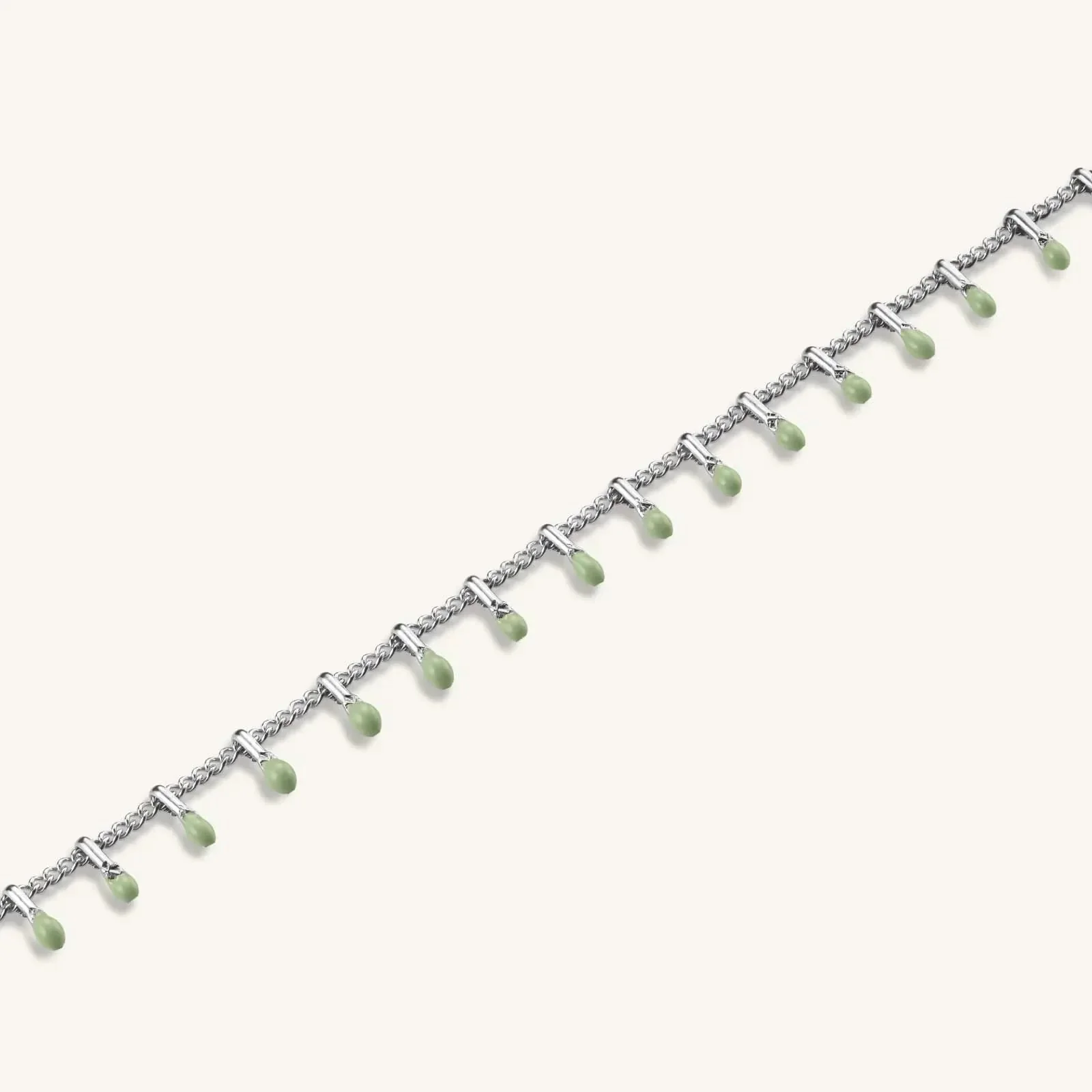 Bracelet vert menthe - Image 5