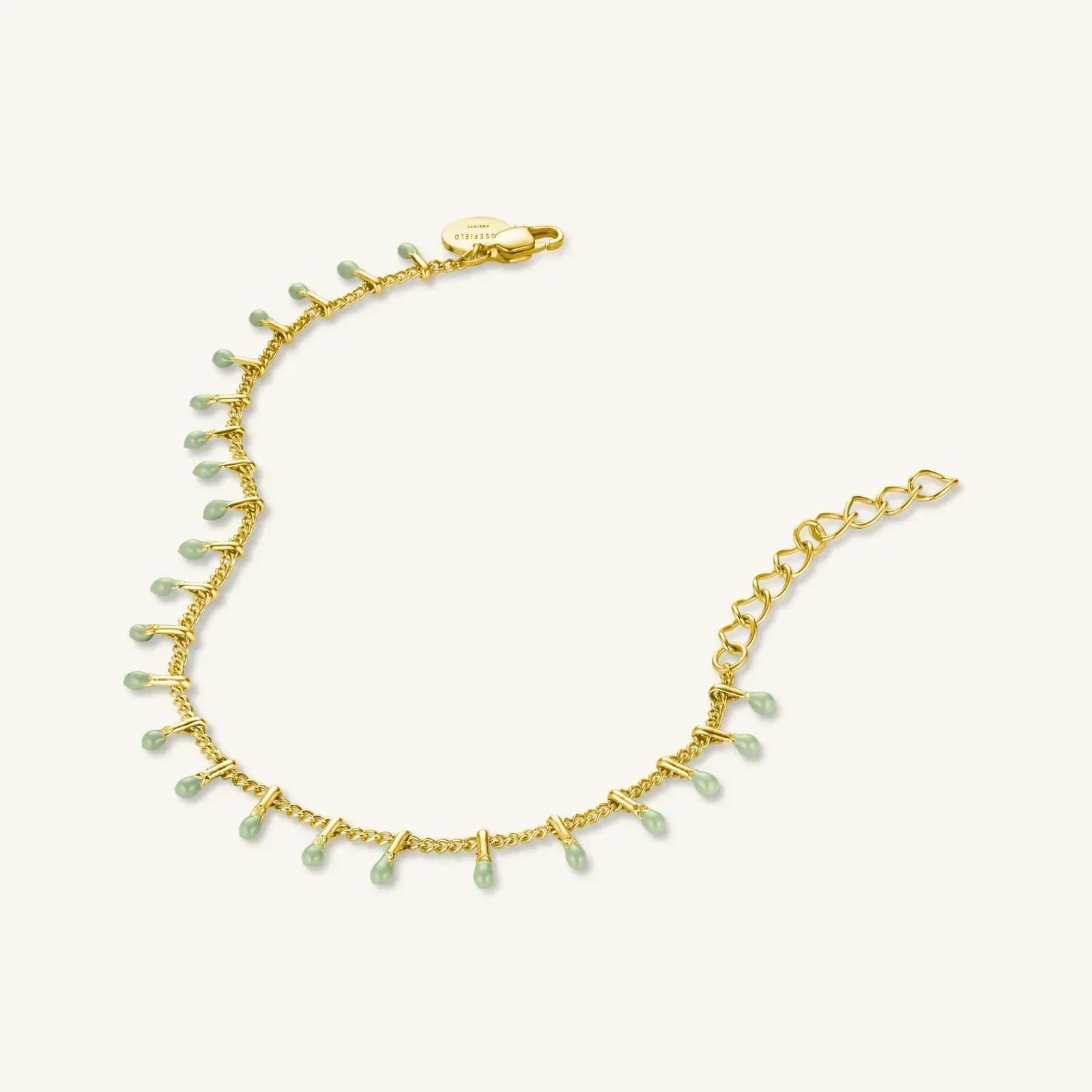 Bracelet vert menthe - Image 8