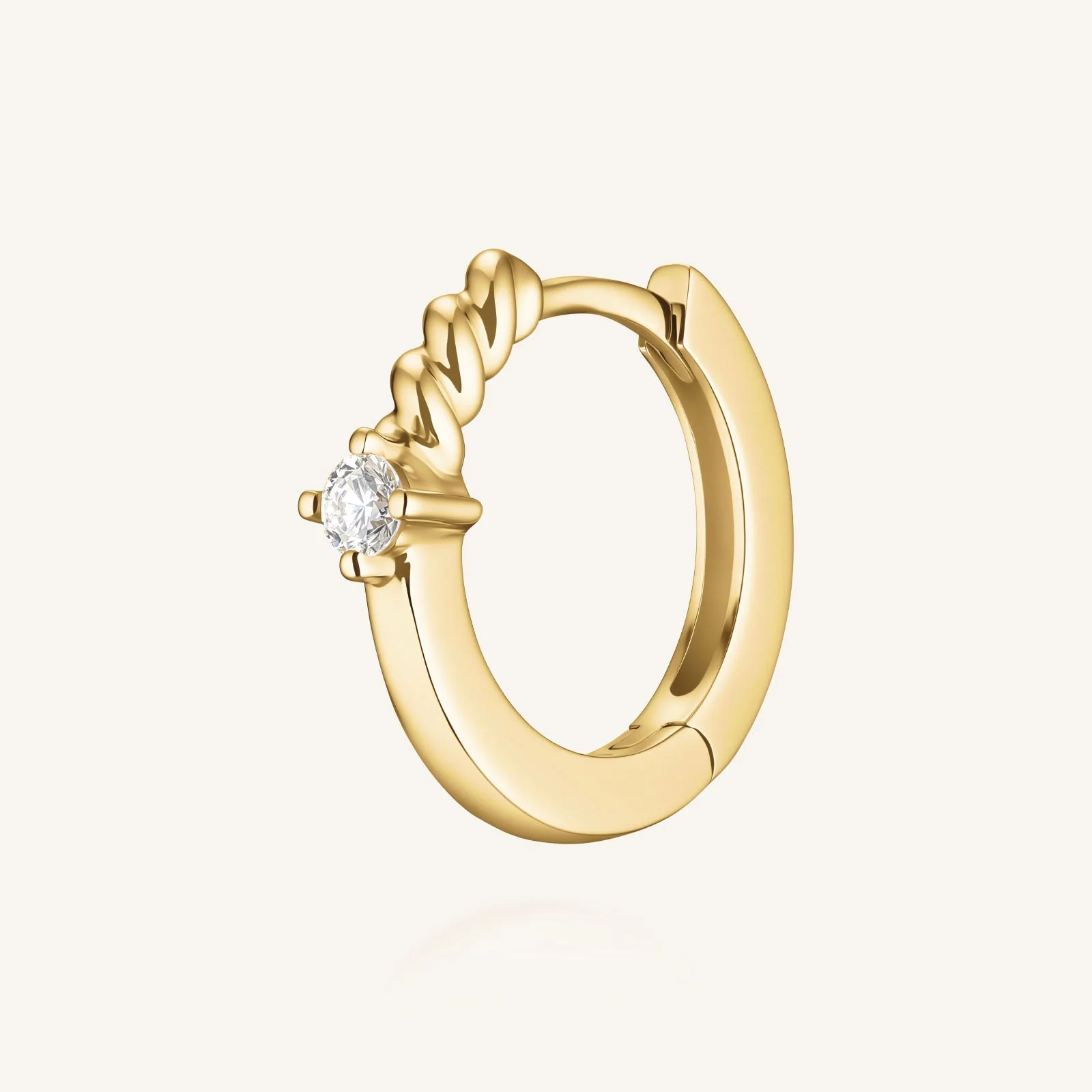 Half Twisted Hoops - Image 4