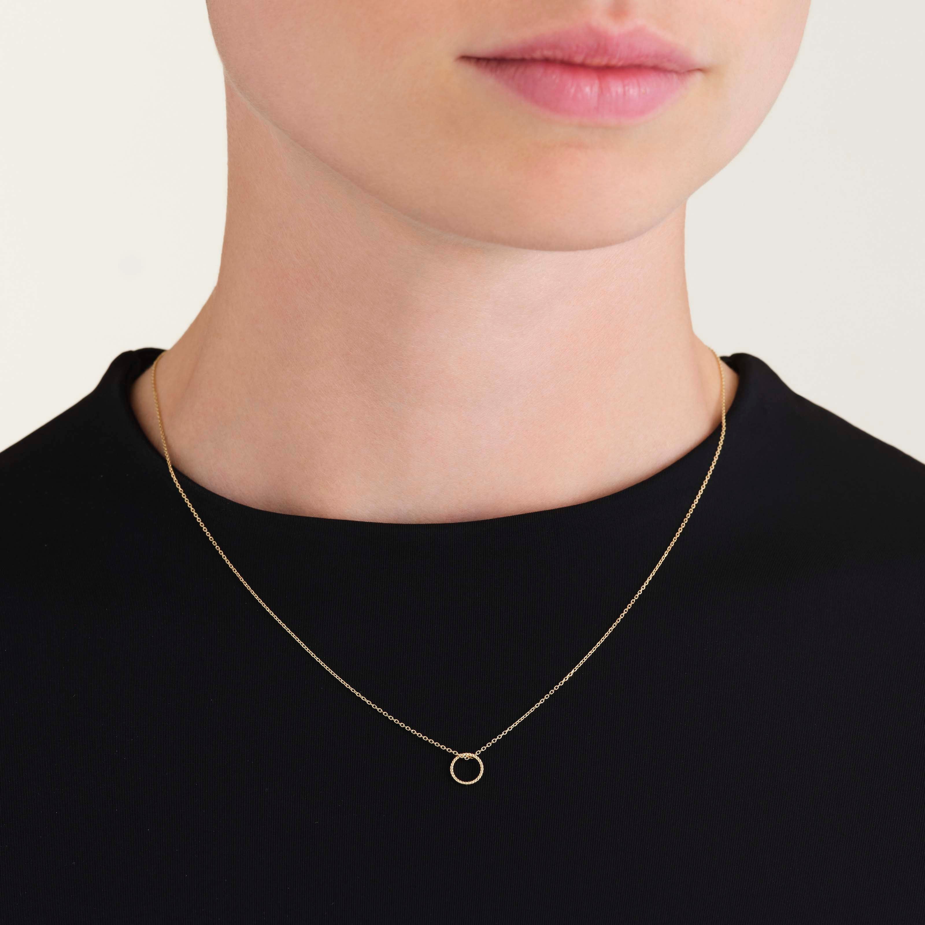 Collier Pendentif Cercle - Image 2