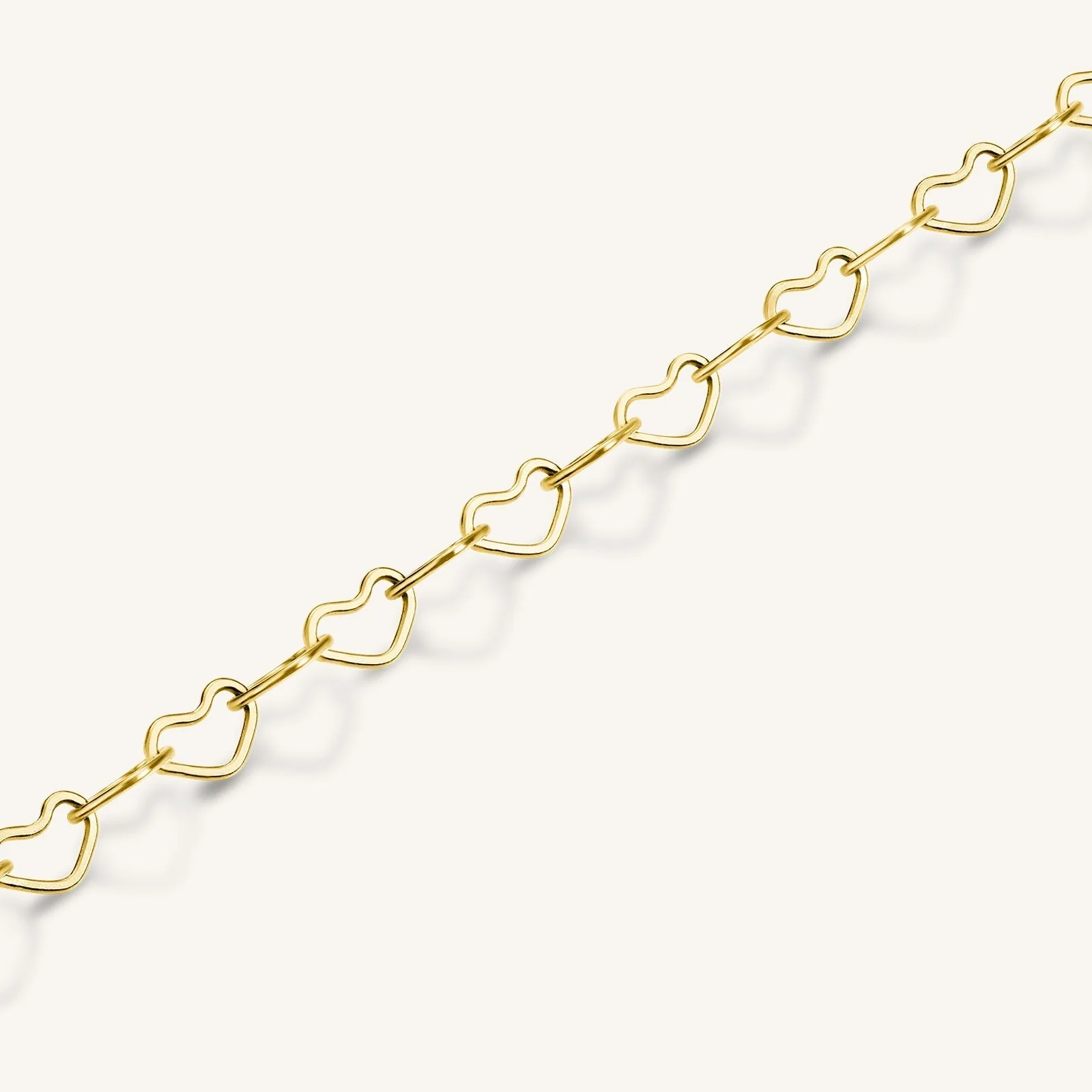 Bracelet Chaîne Cœurs - Image 4
