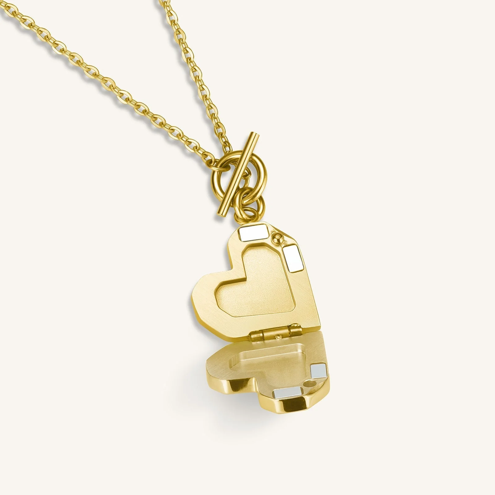 Collier Médaillon Cœur - Image 3