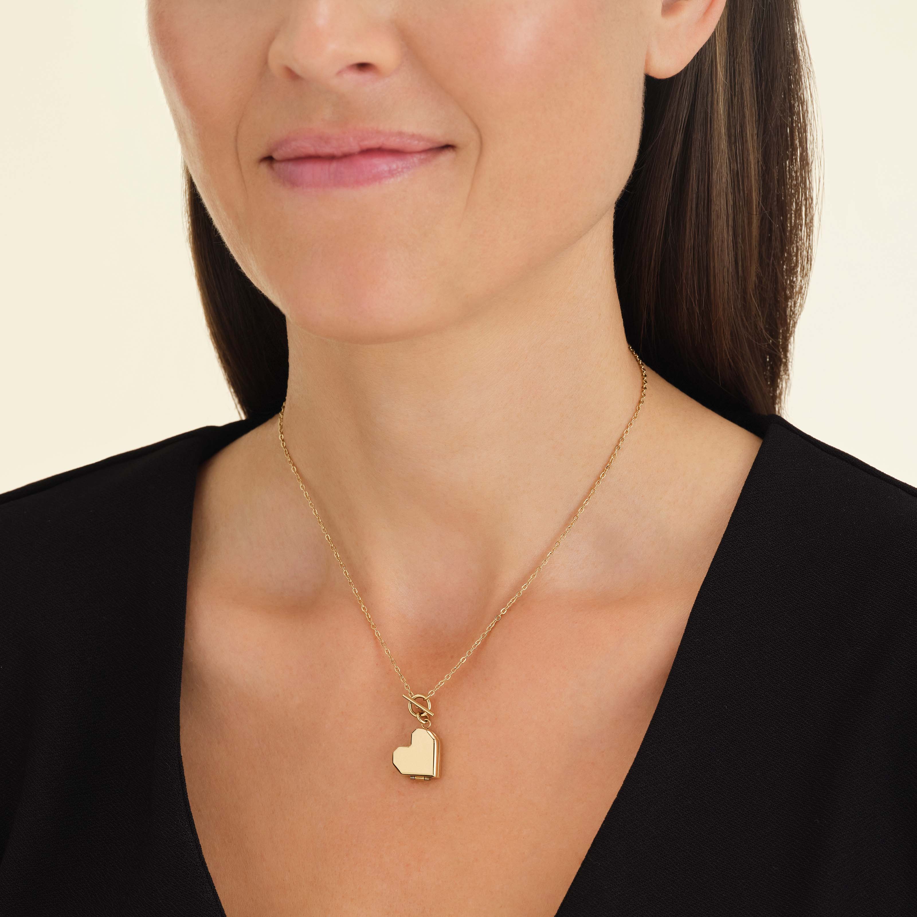 Collier Médaillon Cœur - Image 2