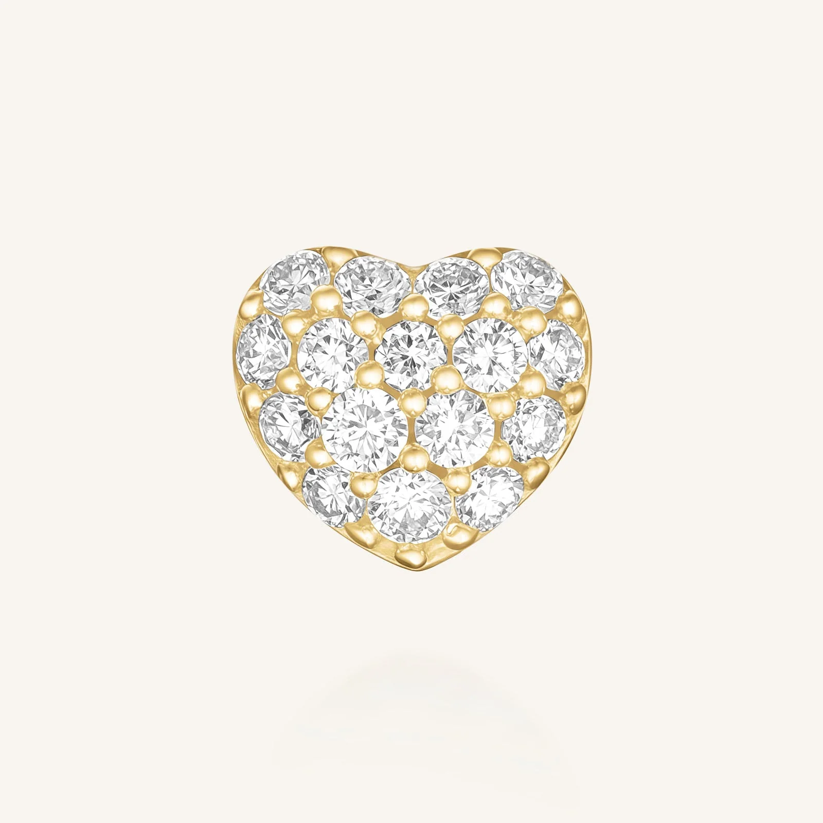 Heart Pave Studs - Image 5