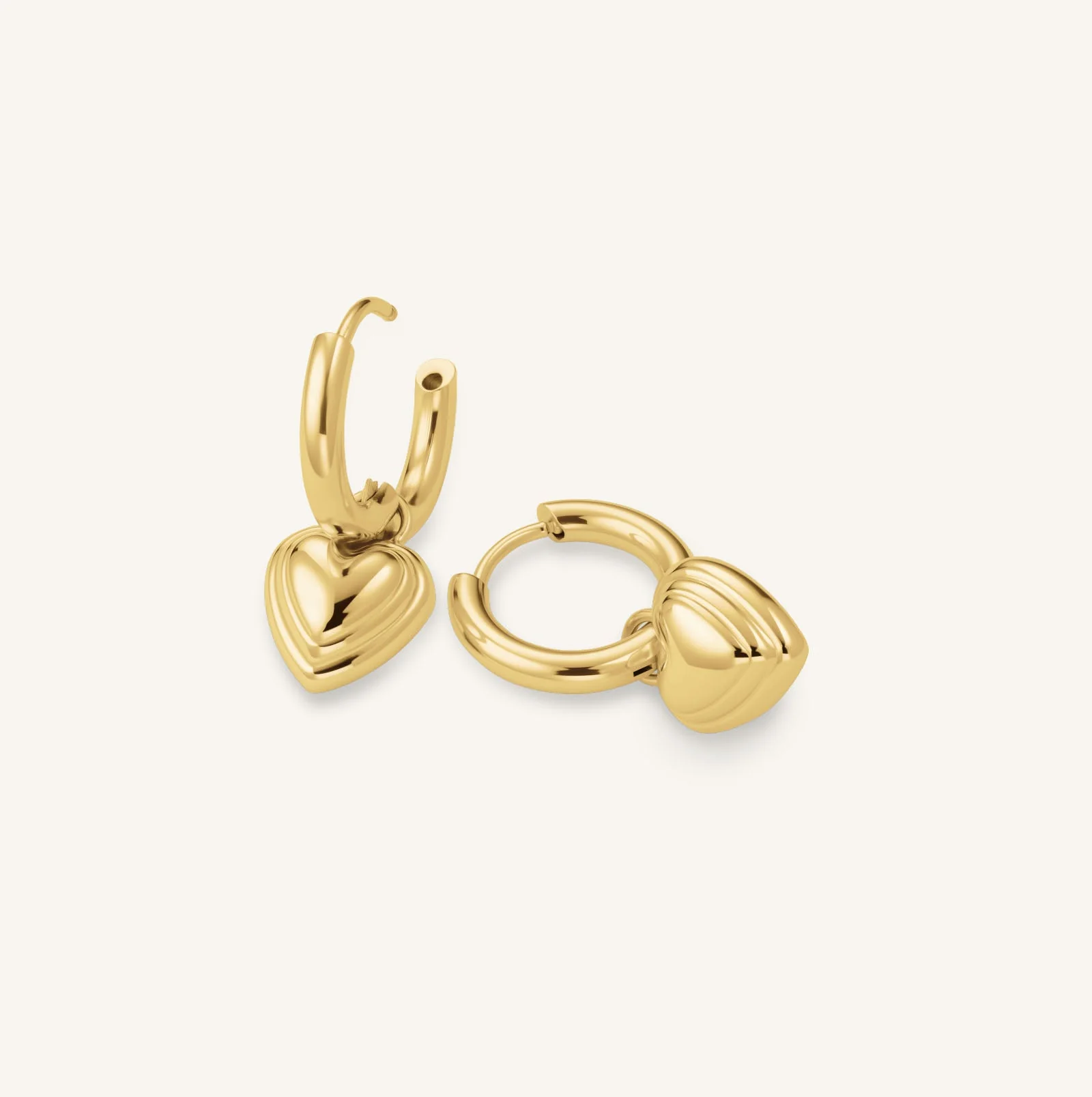 Boucles d'oreilles Breloque Cœur - Image 4