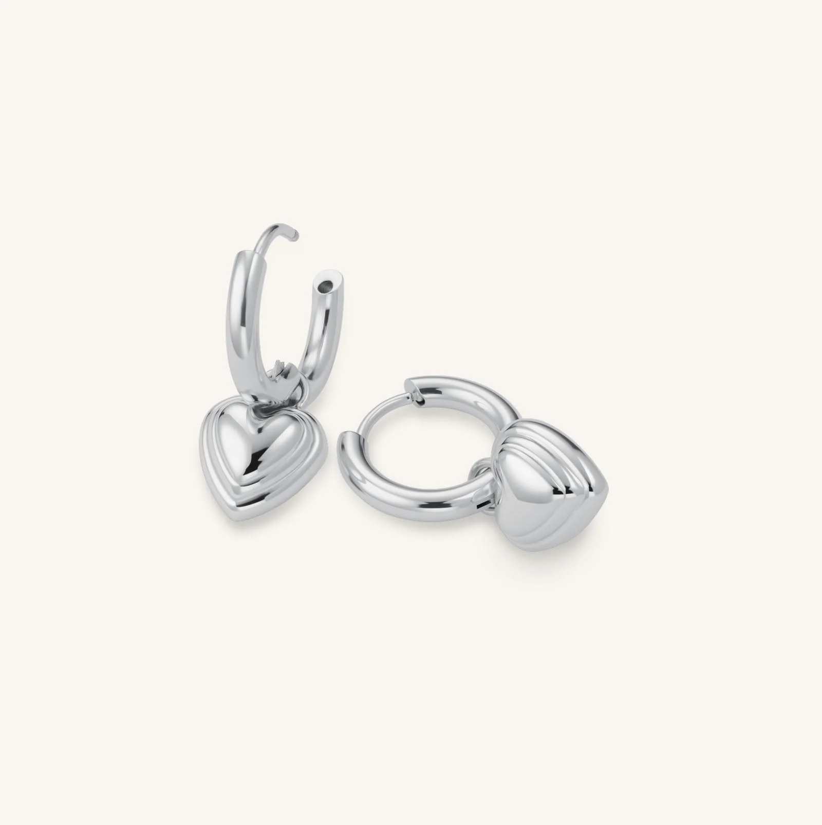 Boucles d'oreilles Breloque Cœur - Image 6