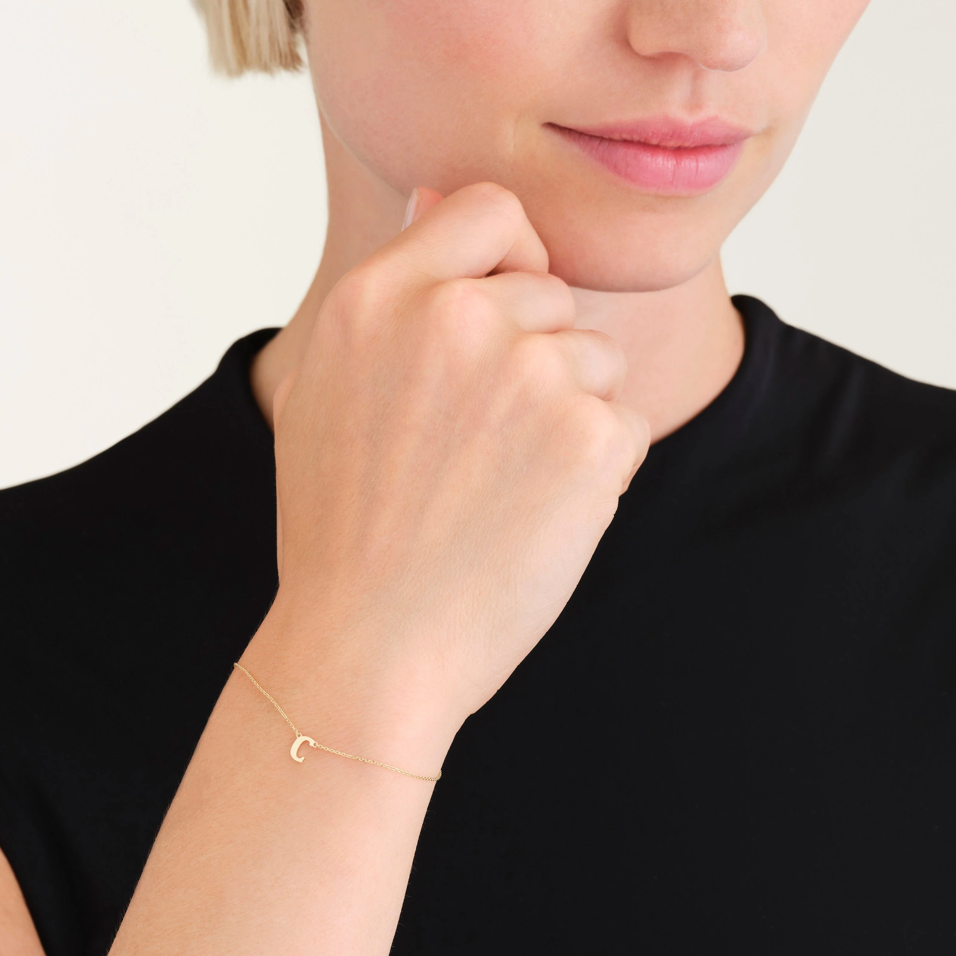 Bracelet Initiale C - Image 2