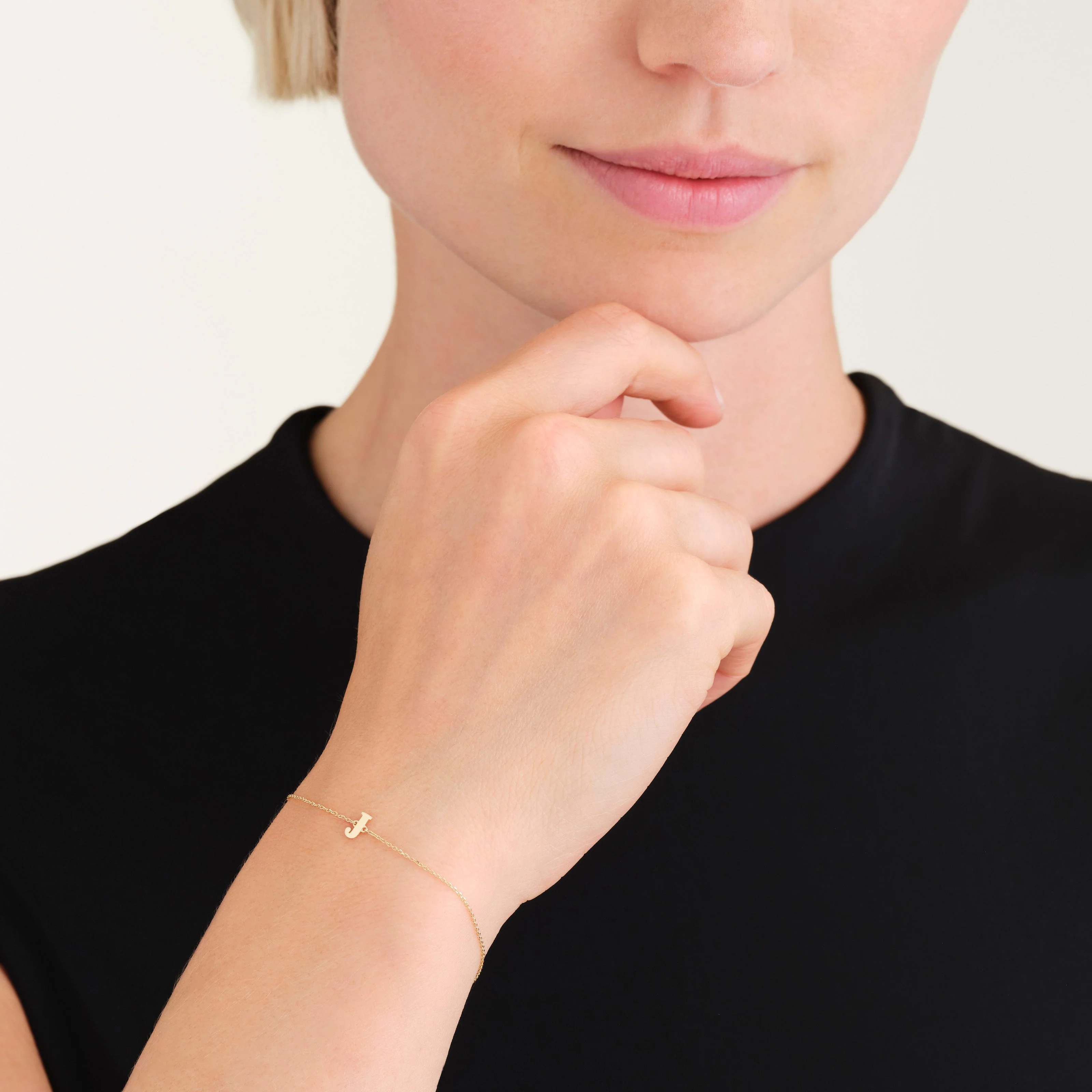 Bracelet Initiale J - Image 2
