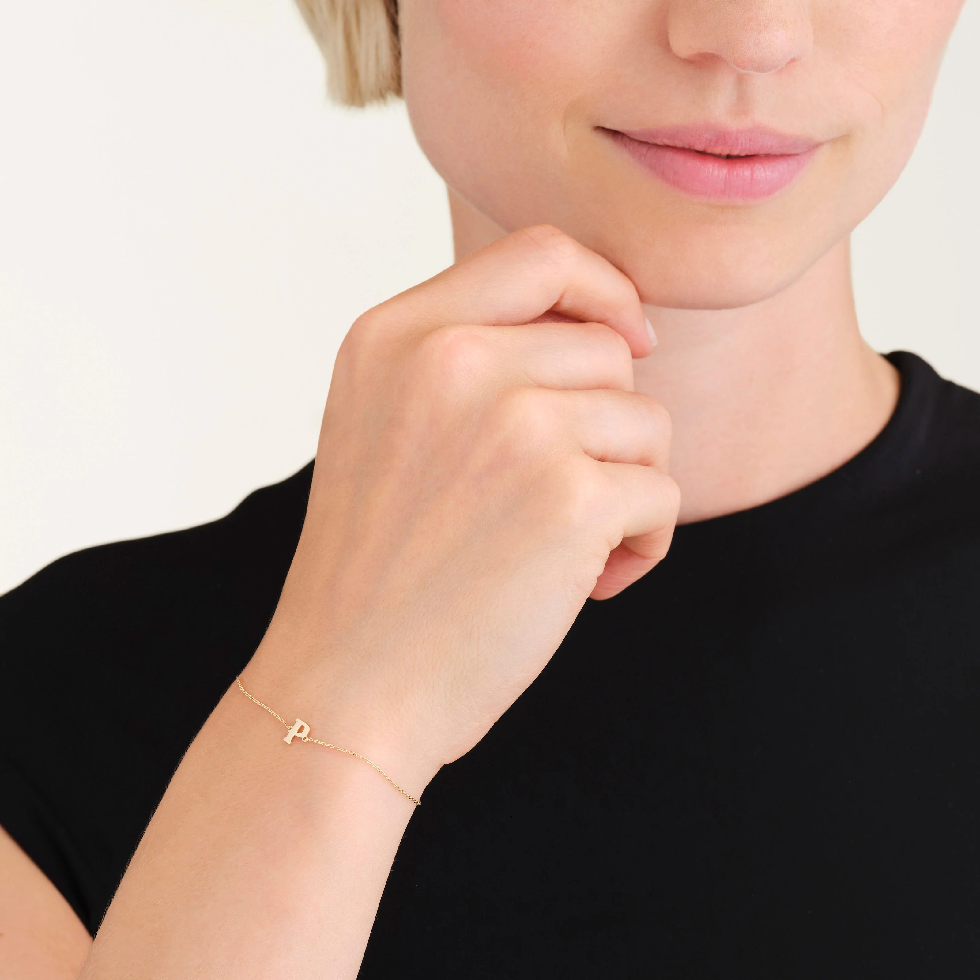 Bracelet Initiale P - Image 2