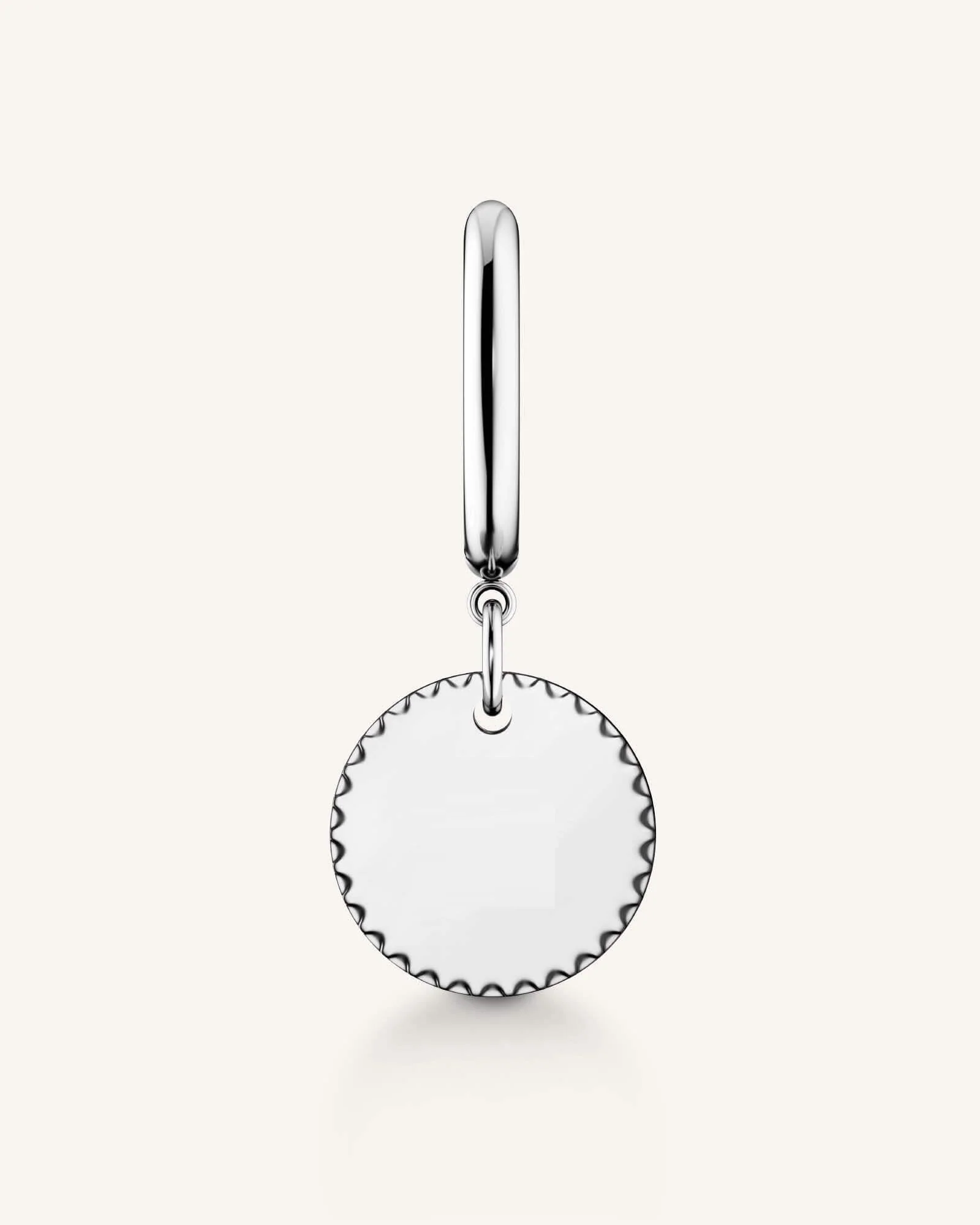 Boucle d'oreille Médaillon - Image 3