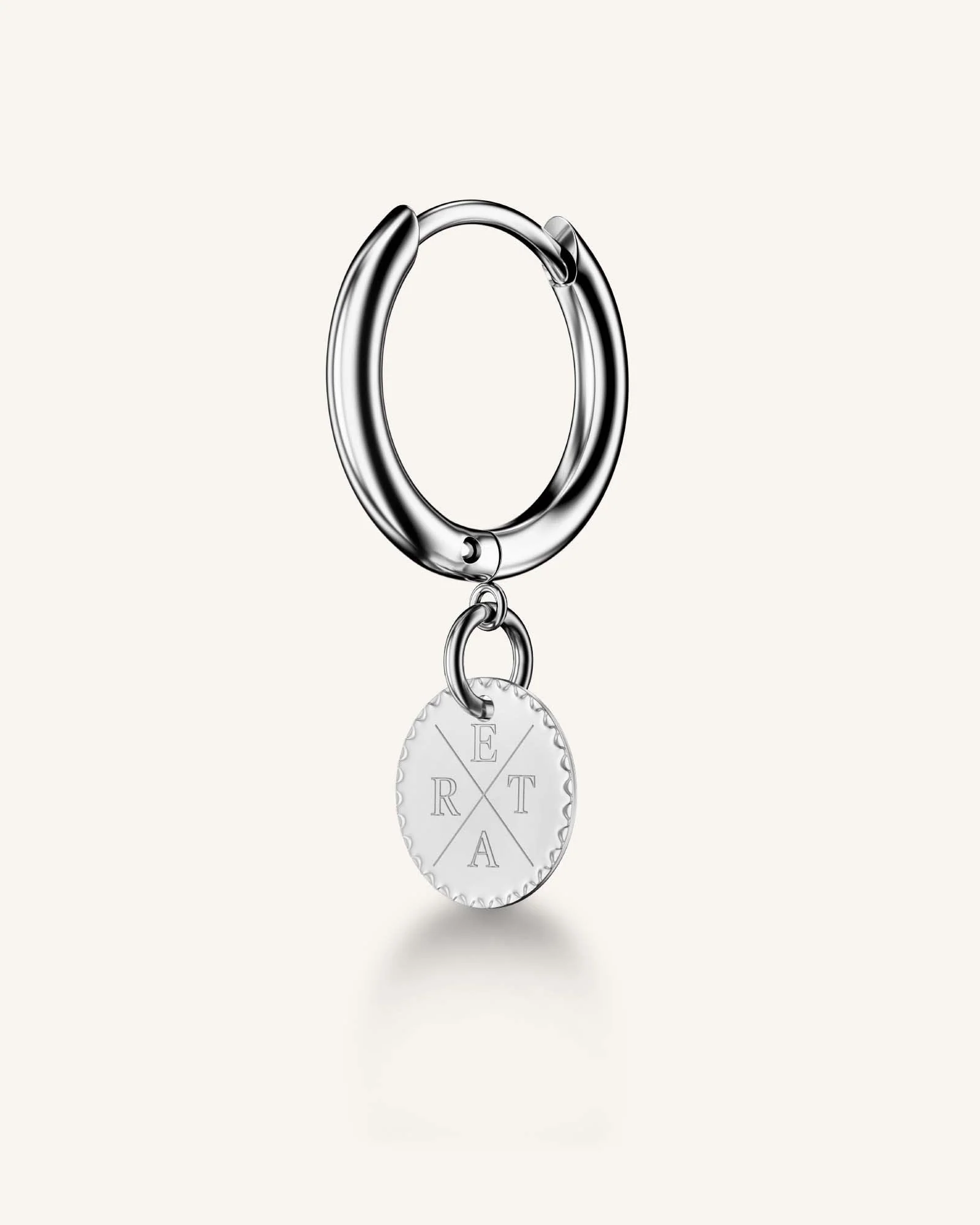 Boucle D'Oreille Médaillon - Image 6