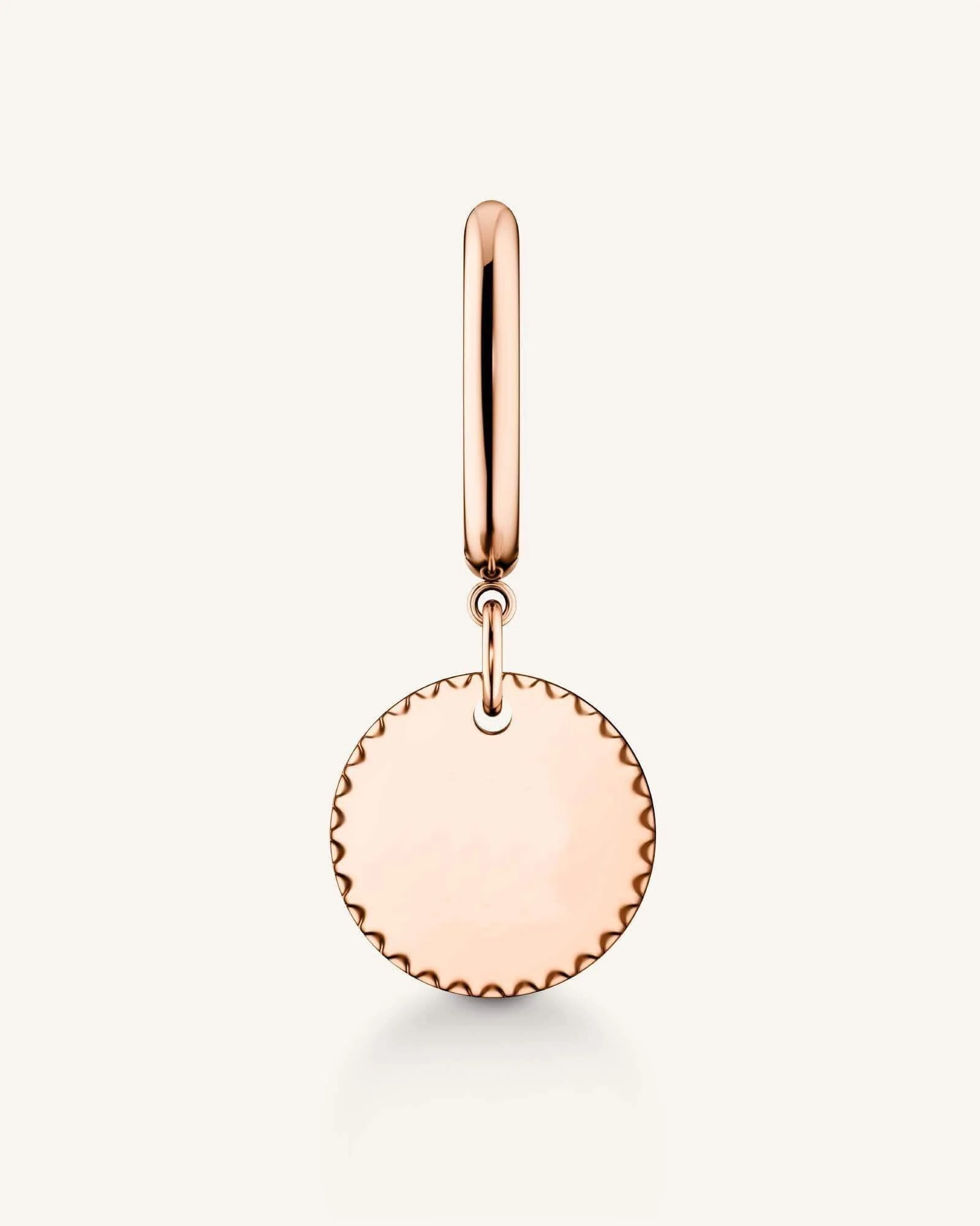Boucle d'oreille Médaillon - Image 3