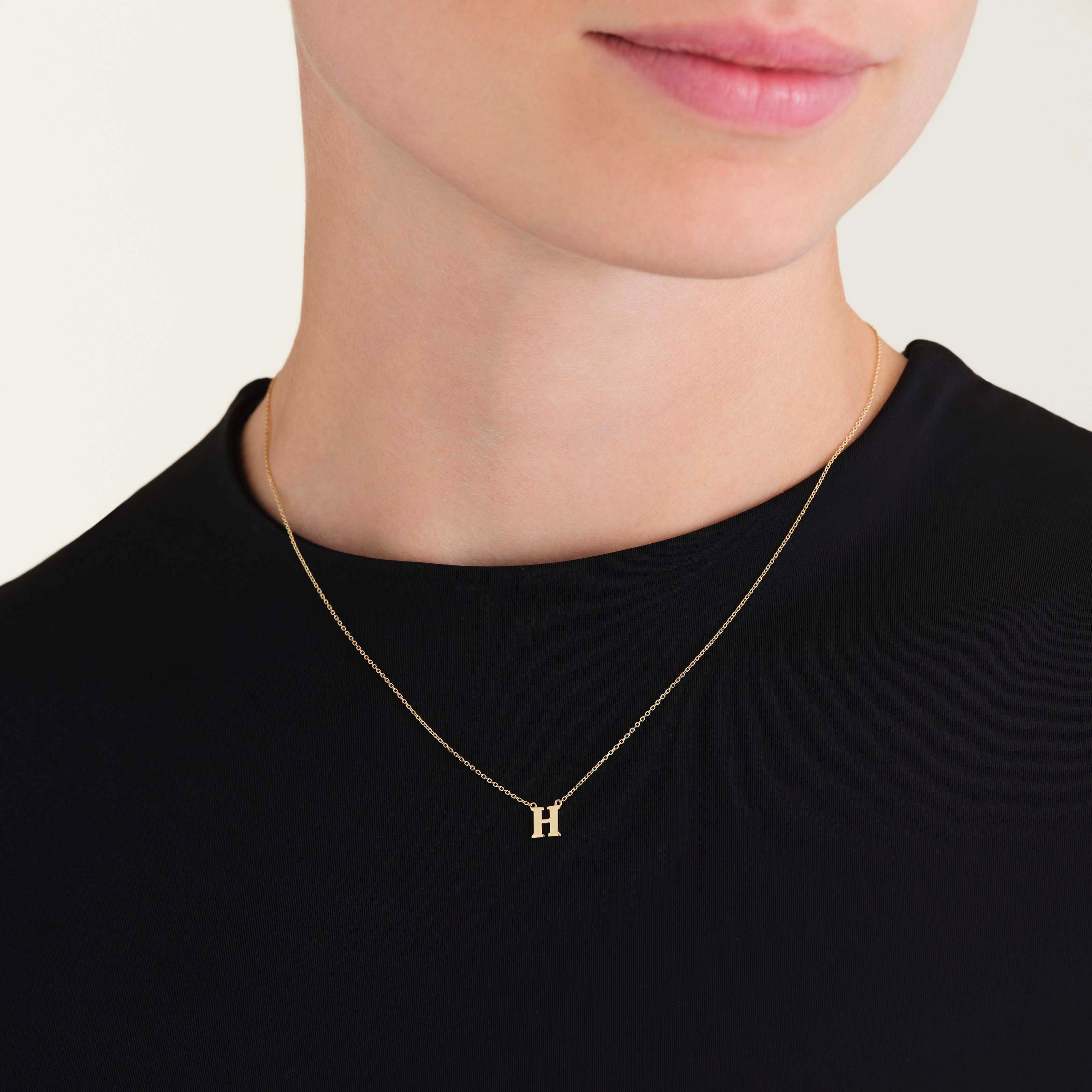 Collier Initiale H - Image 2