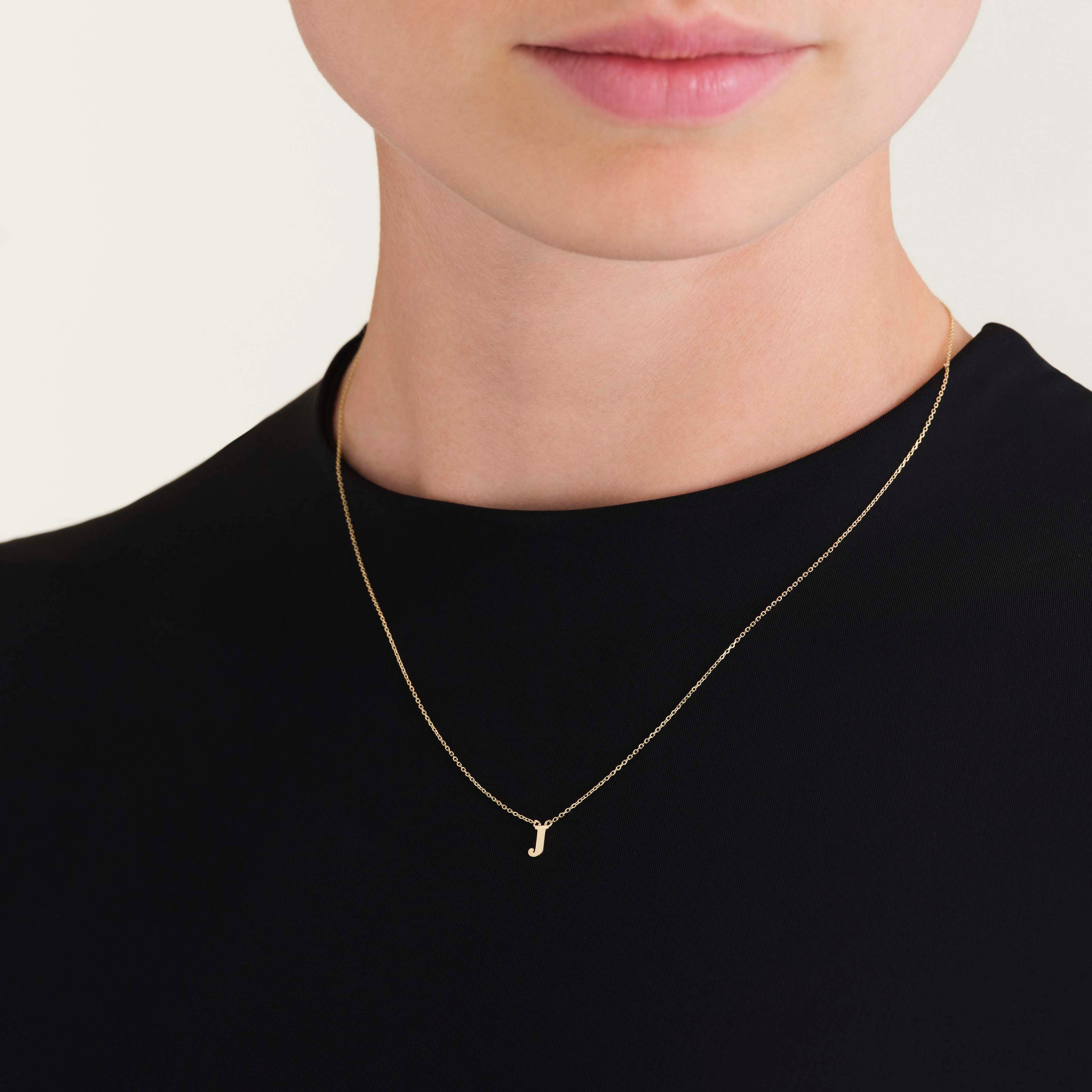 Collier Initiale J - Image 2
