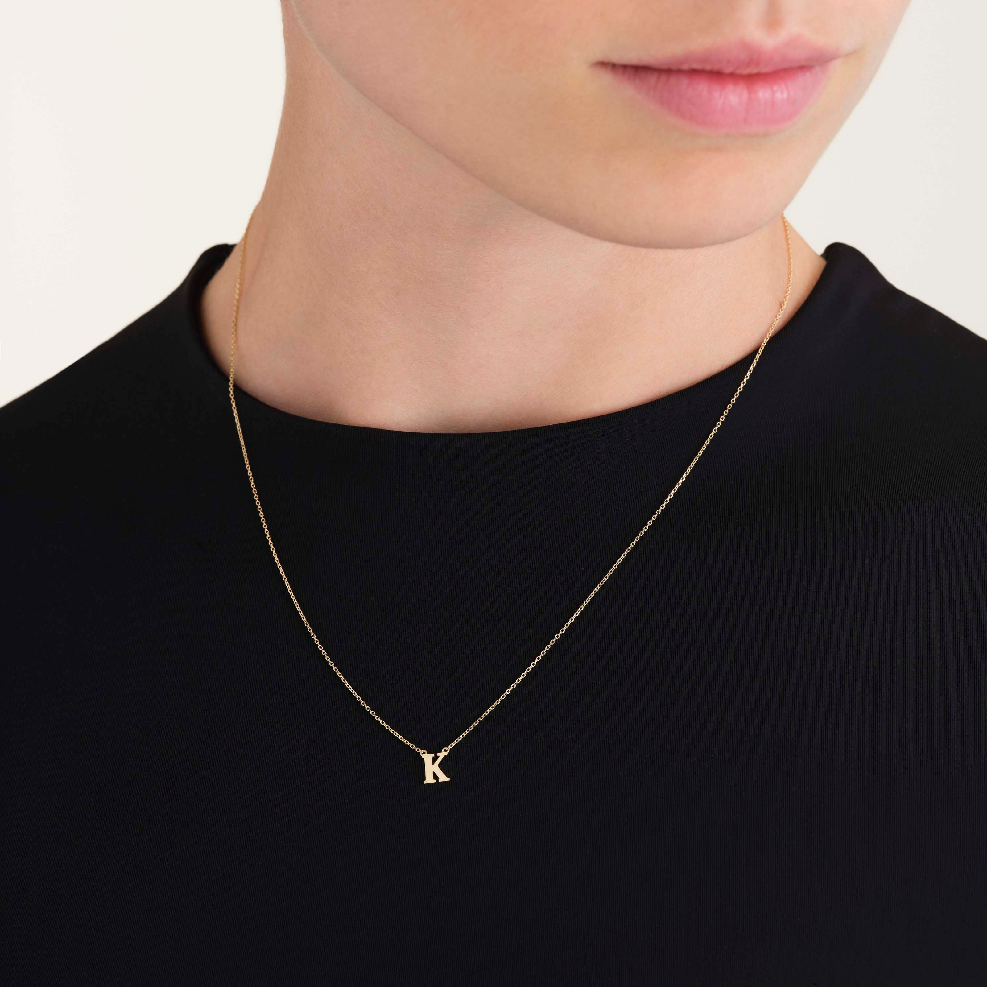 Collier Initiale K - Image 2