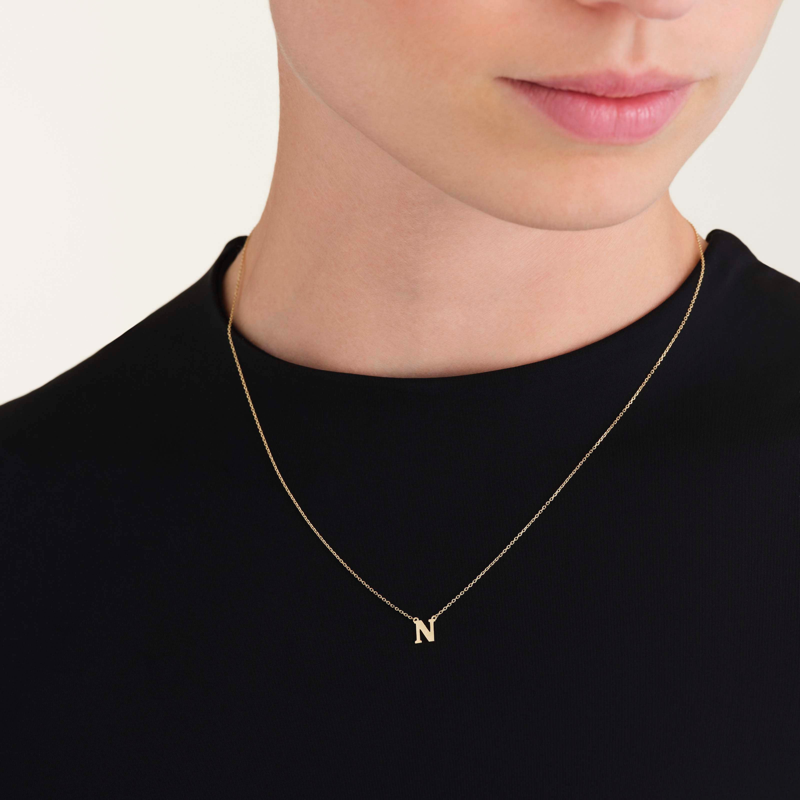 Collier Initiale N - Image 2