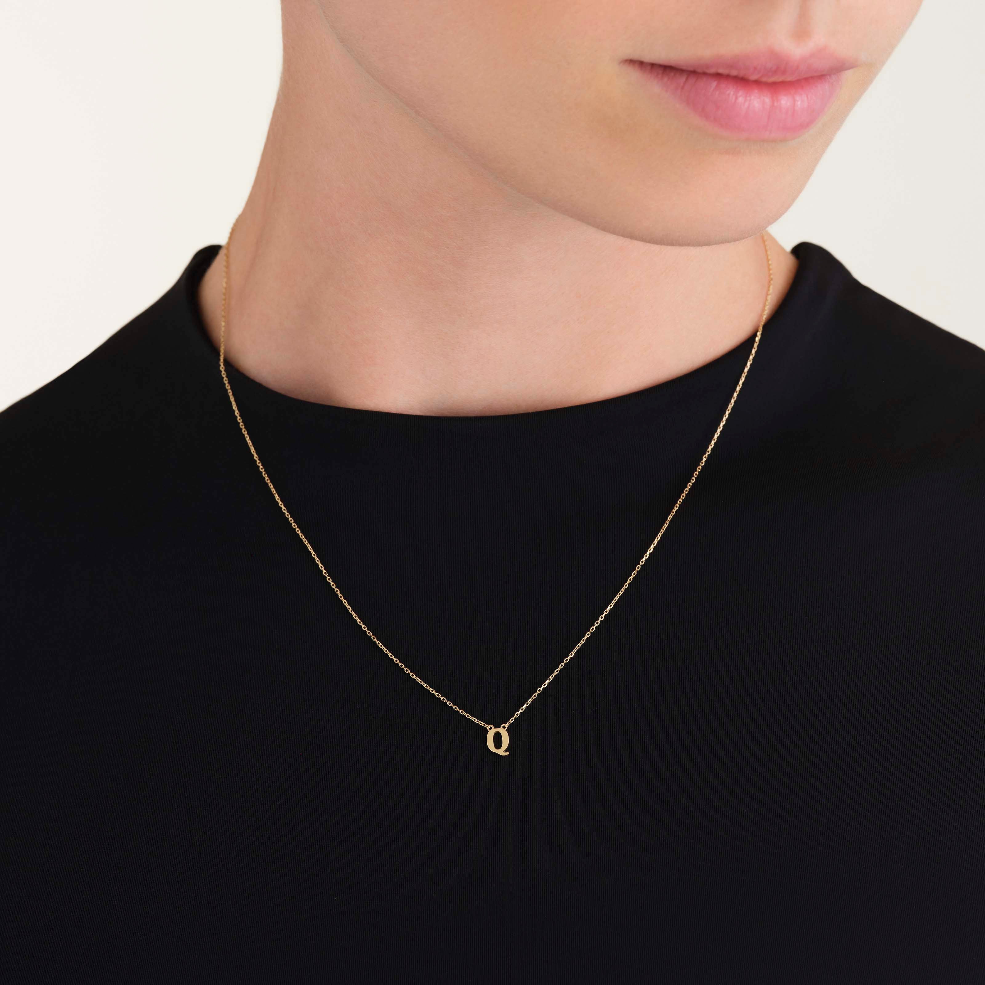 Collier Initiale Q - Image 2